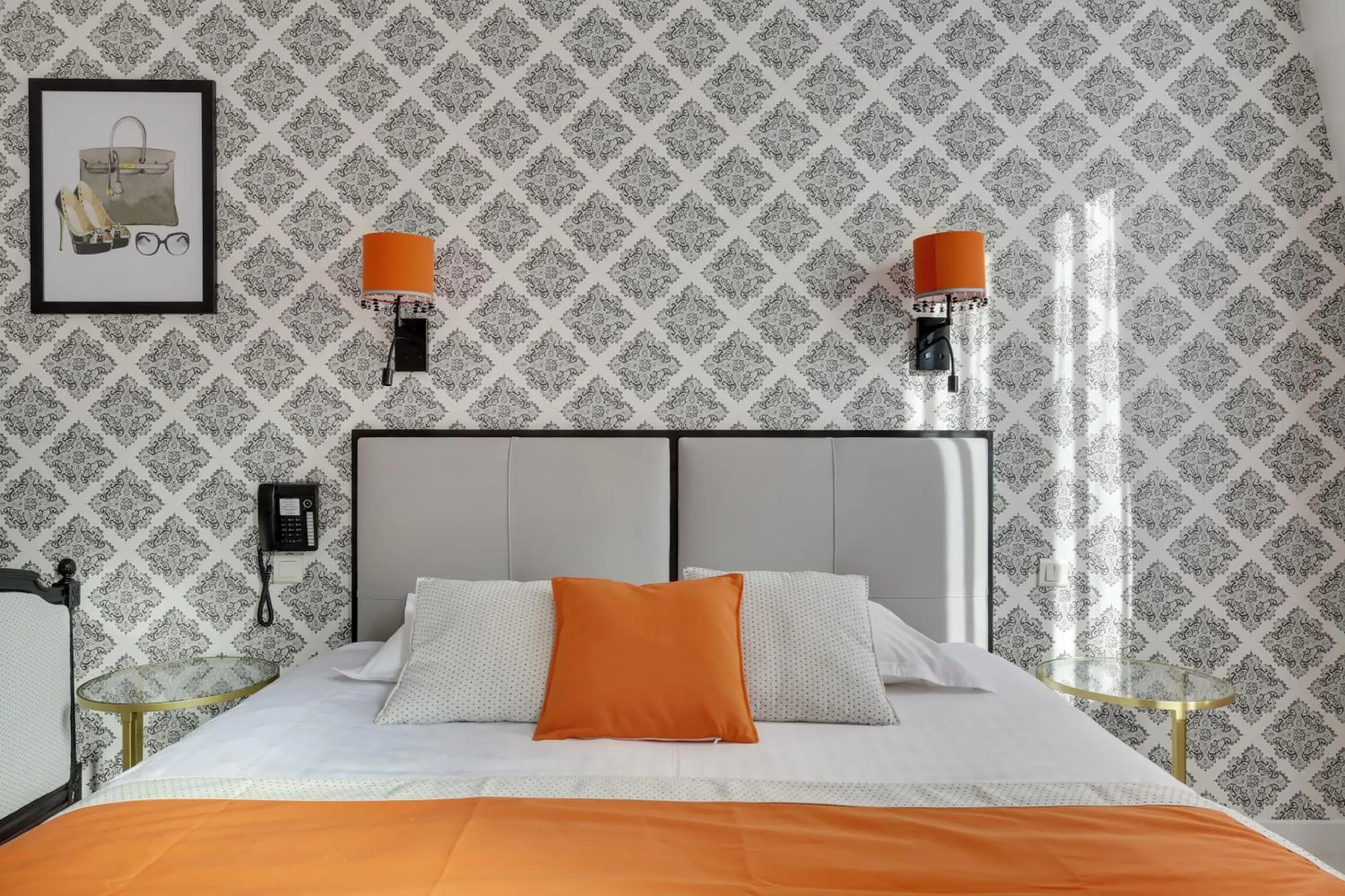 Bedroom, Bed in Hotel Riviera Elysees Bedroom, Bed in Hotel Riviera Elysees