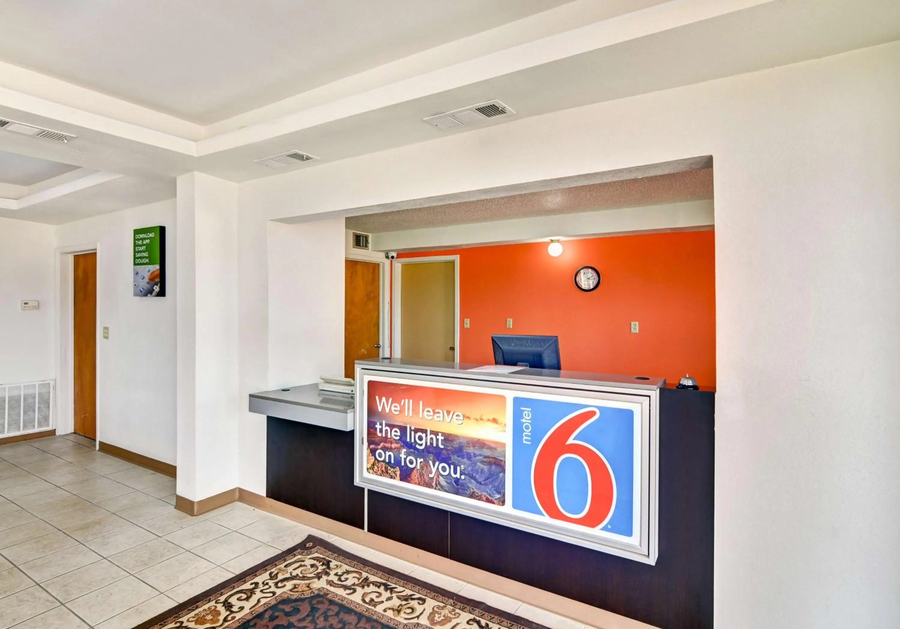 Property logo or sign in Motel 6-Lindale, TX