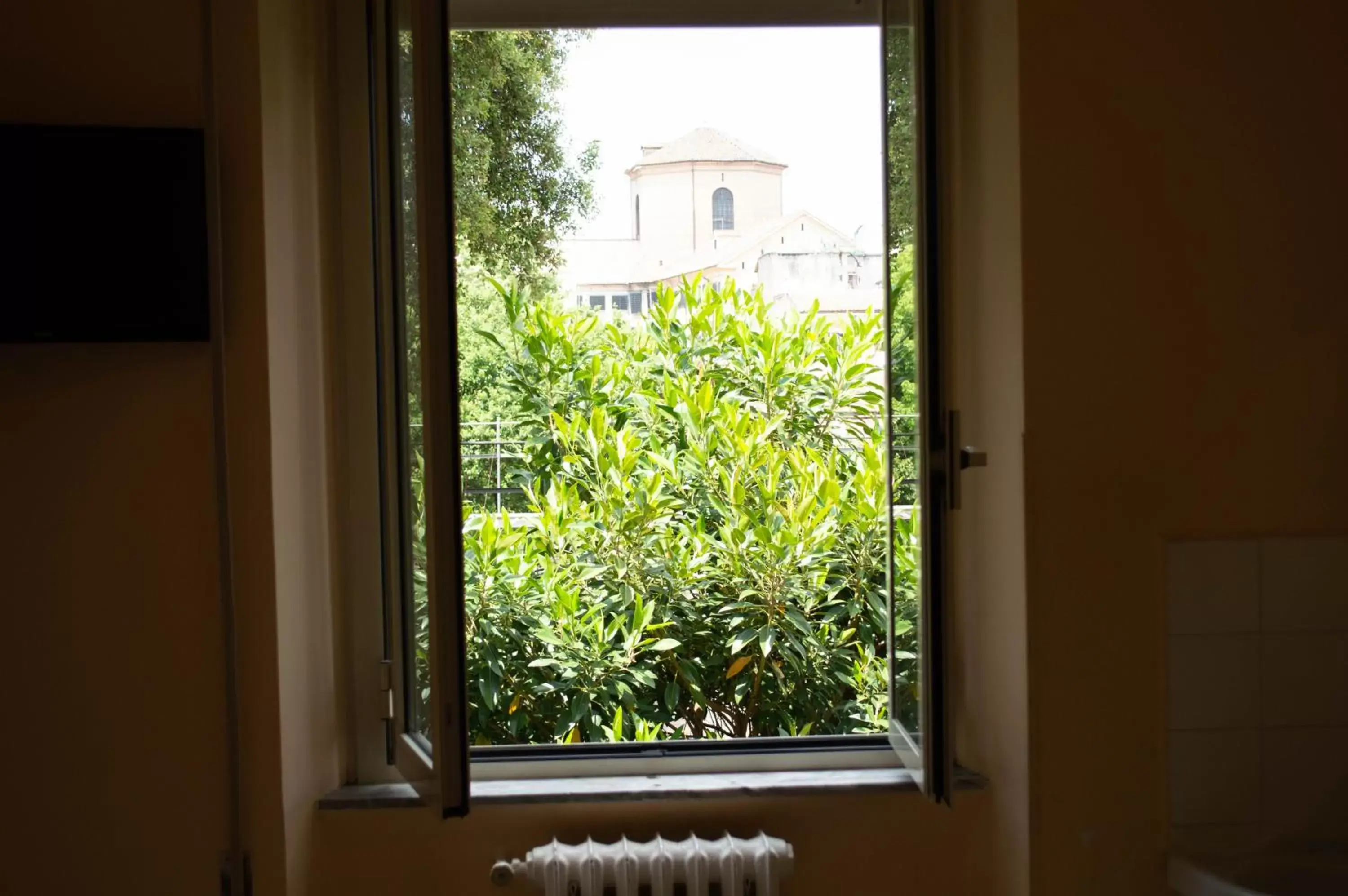 Bedroom, View in Villa Riari Garden