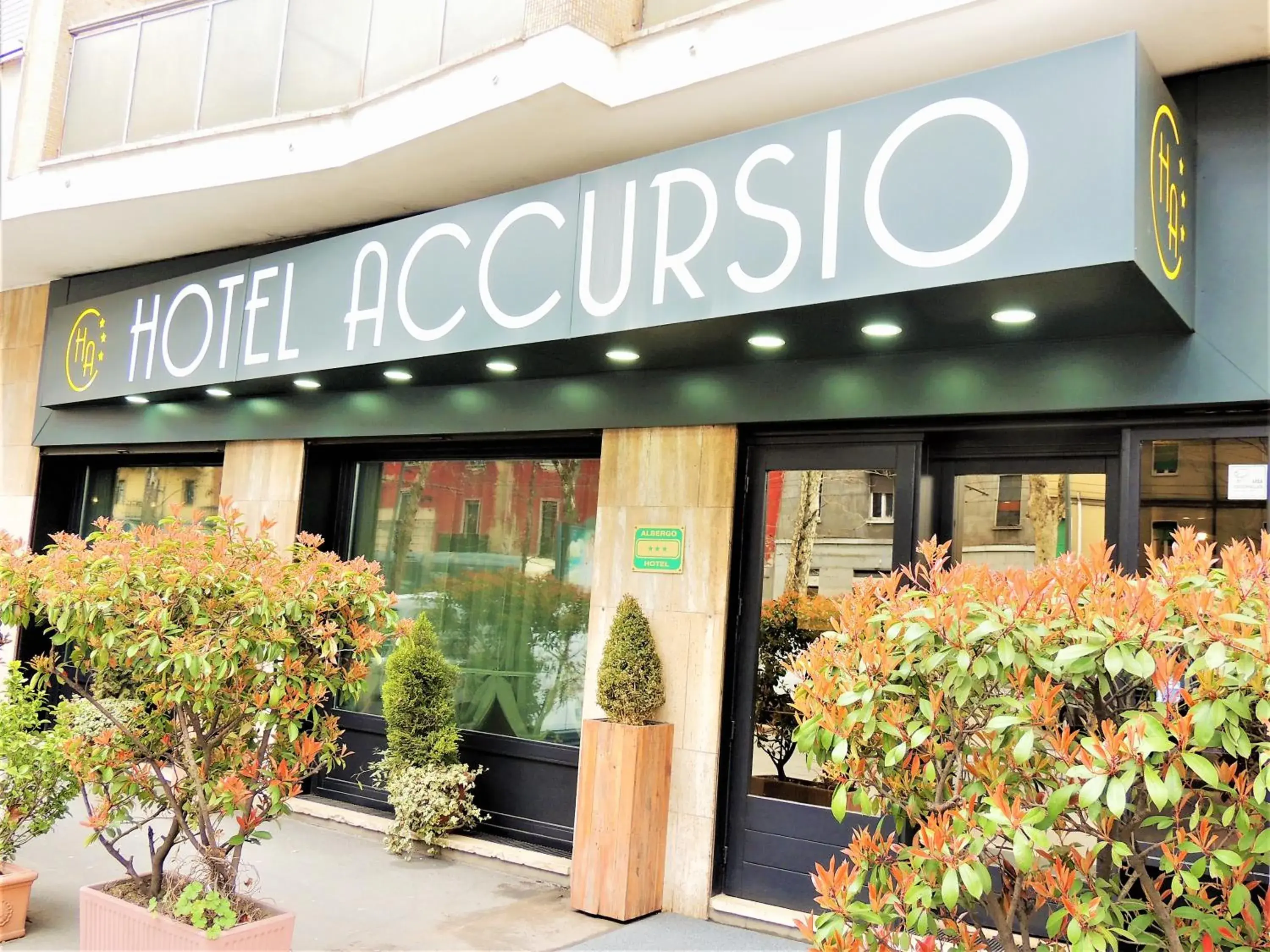 Facade/entrance in Hotel Accursio