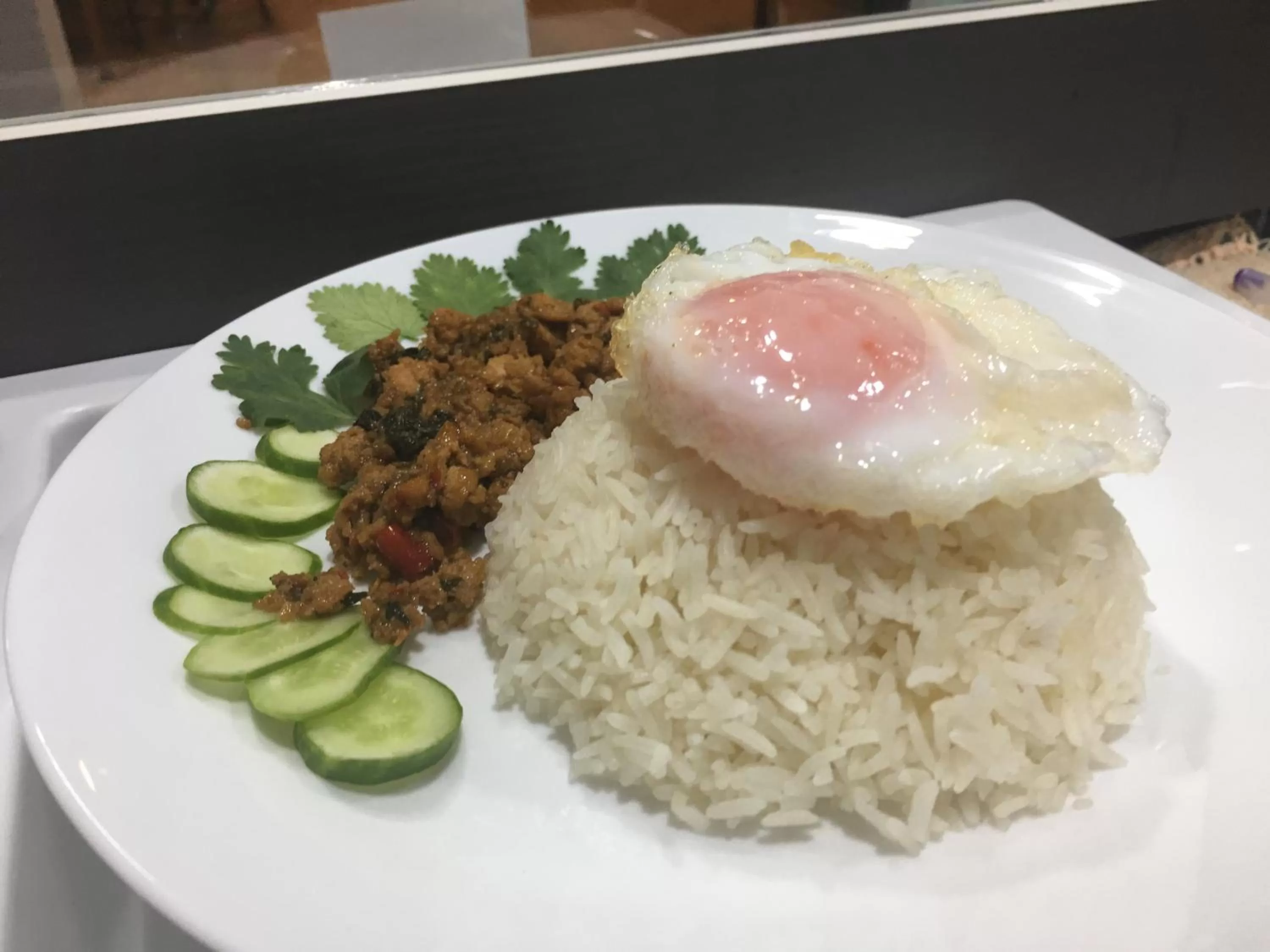 Food close-up in Na Siri Lake View