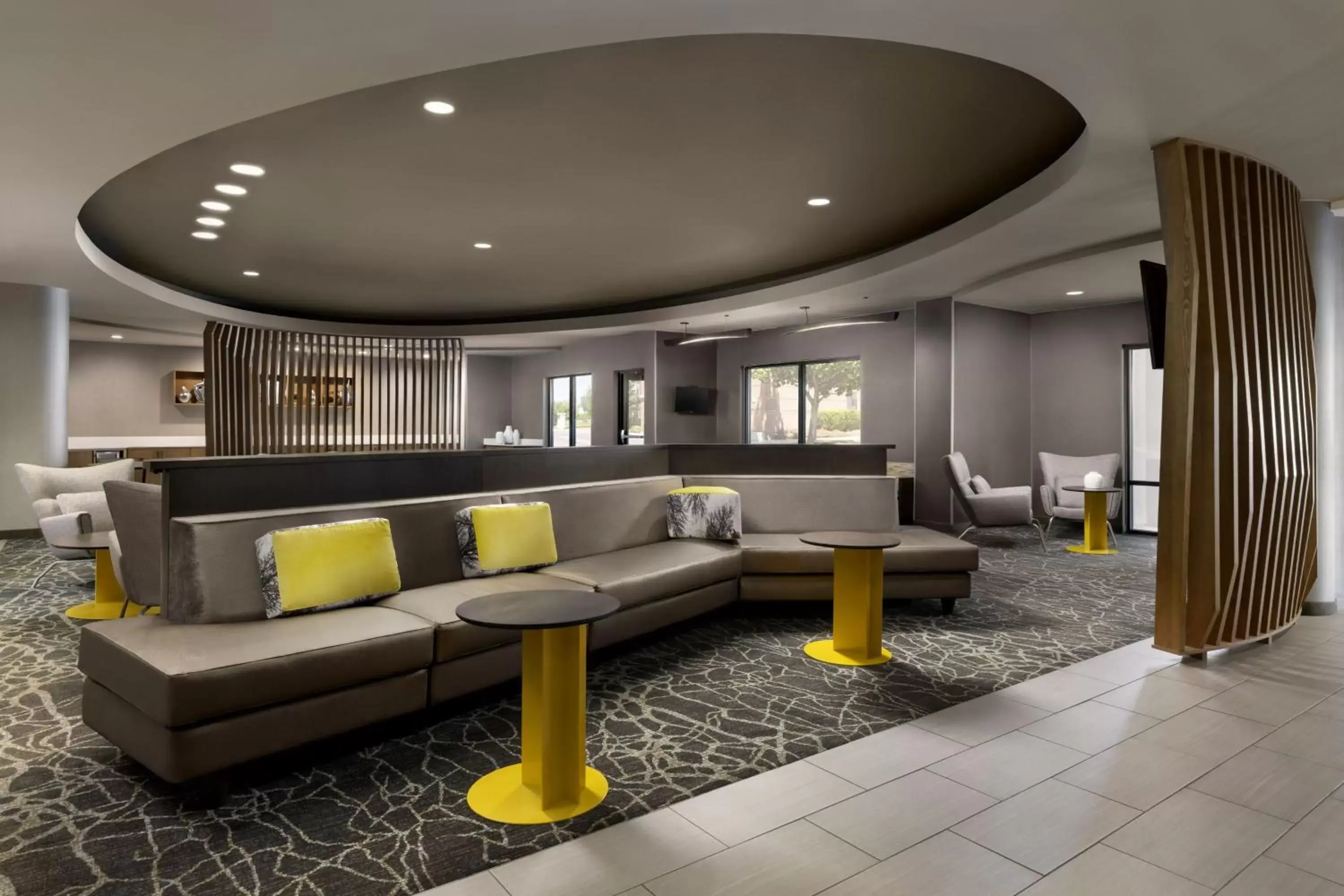 Lobby or reception, Seating Area in SpringHill Suites Fresno