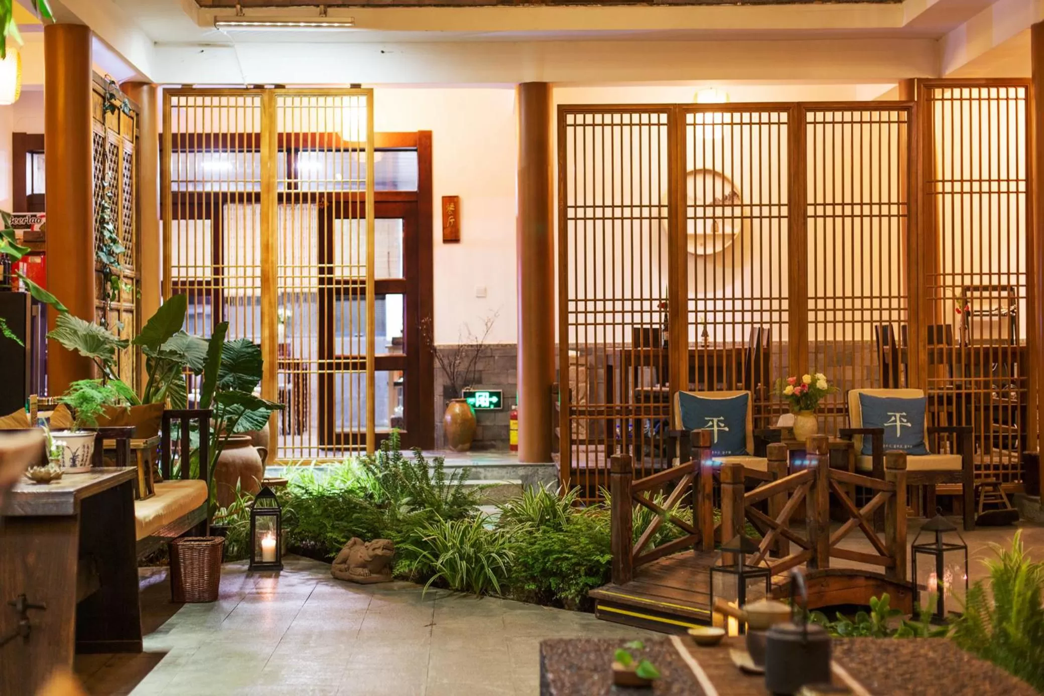 Lounge or bar in Dali Yanyuan Mountain Retreat