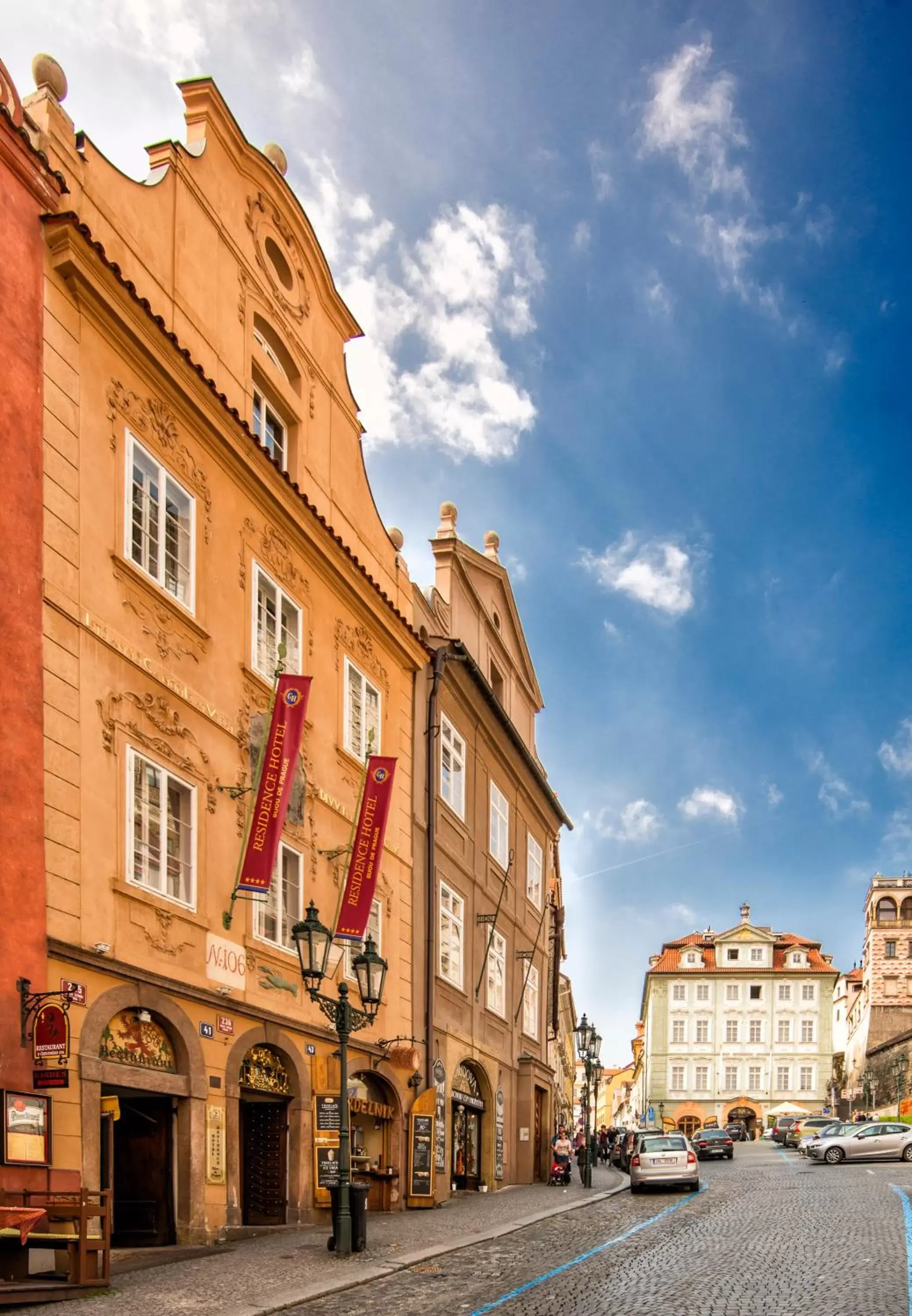 Facade/entrance in Hotel Residence Bijou de Prague