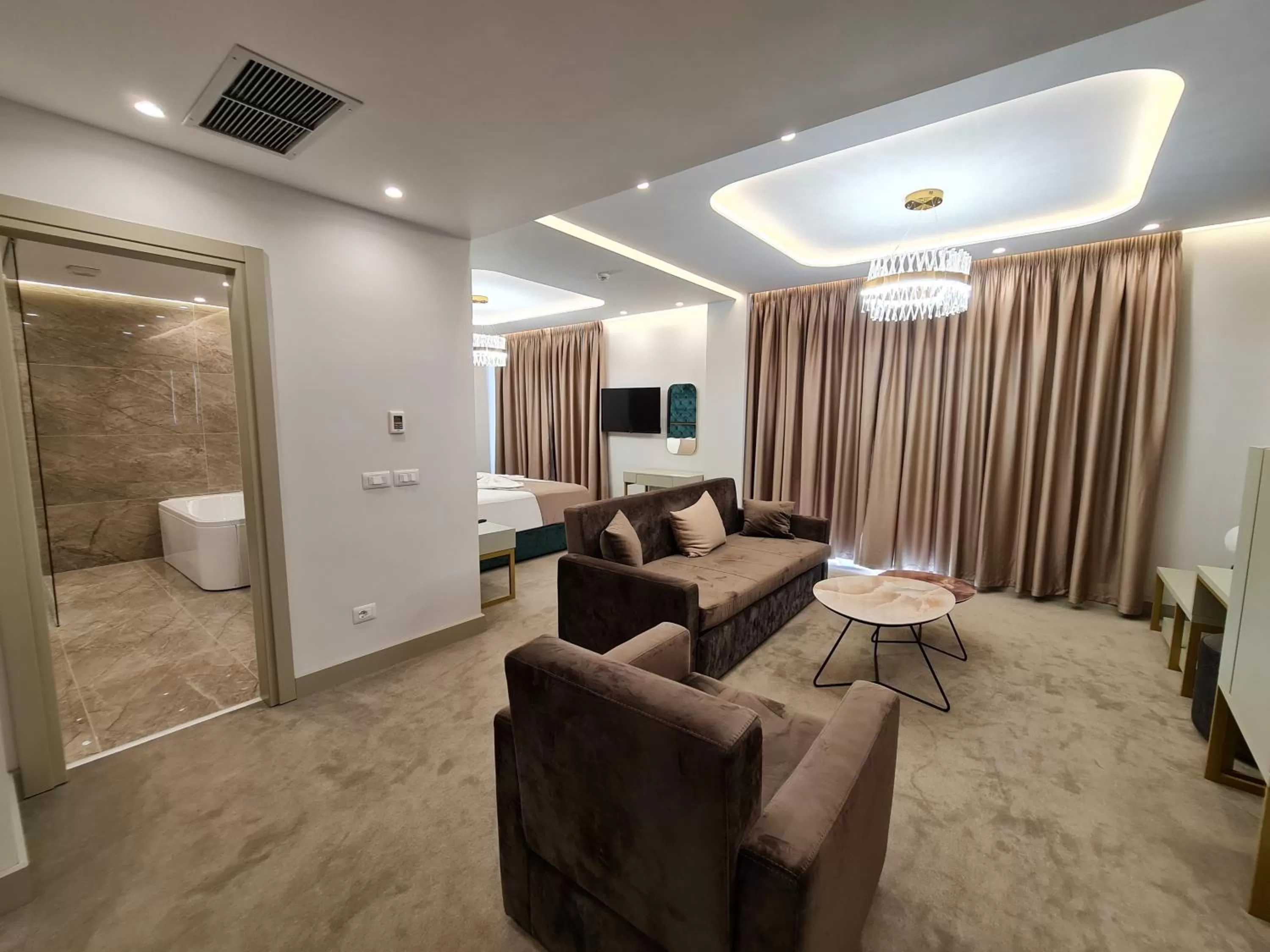 Living room in Hotel Aross