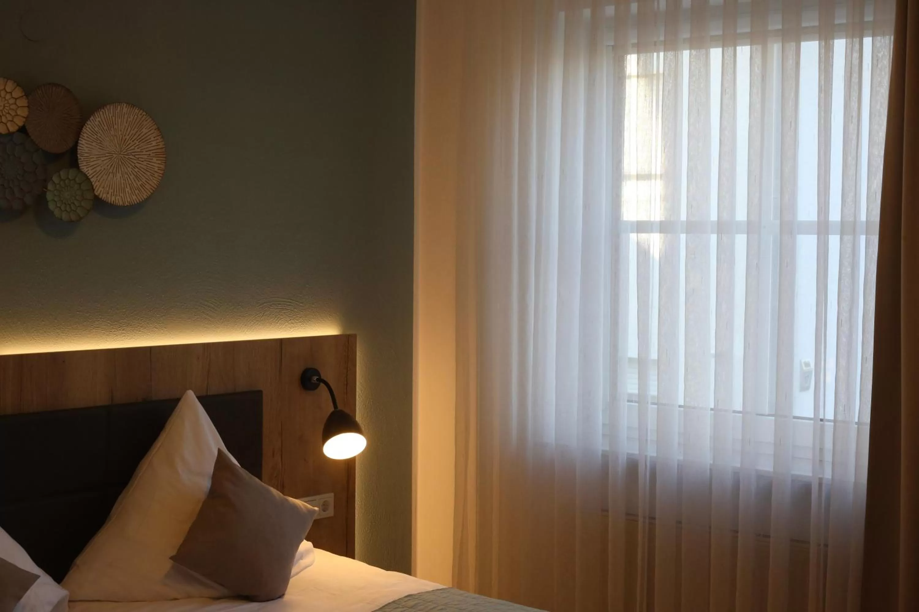 Bedroom, Bed in Hotel Lehn