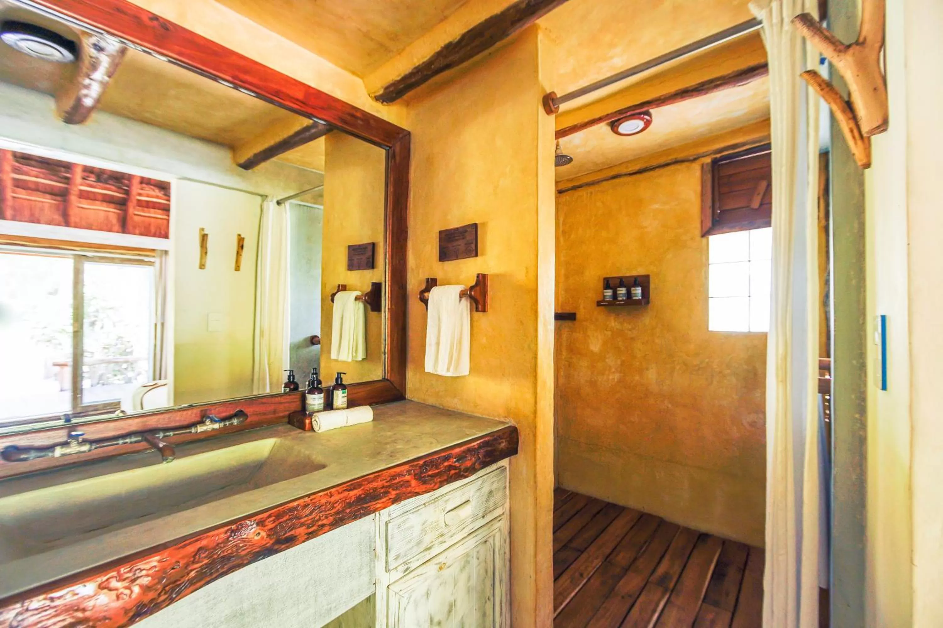 Bathroom in Villa Pescadores Tulum-Beachfront hotel by Ahau Collection