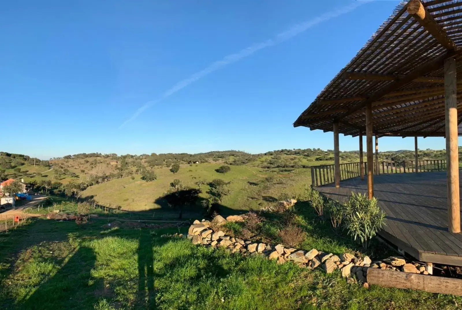 View (from property/room) in Luxury room at Mama-Adama Alpaca Farm