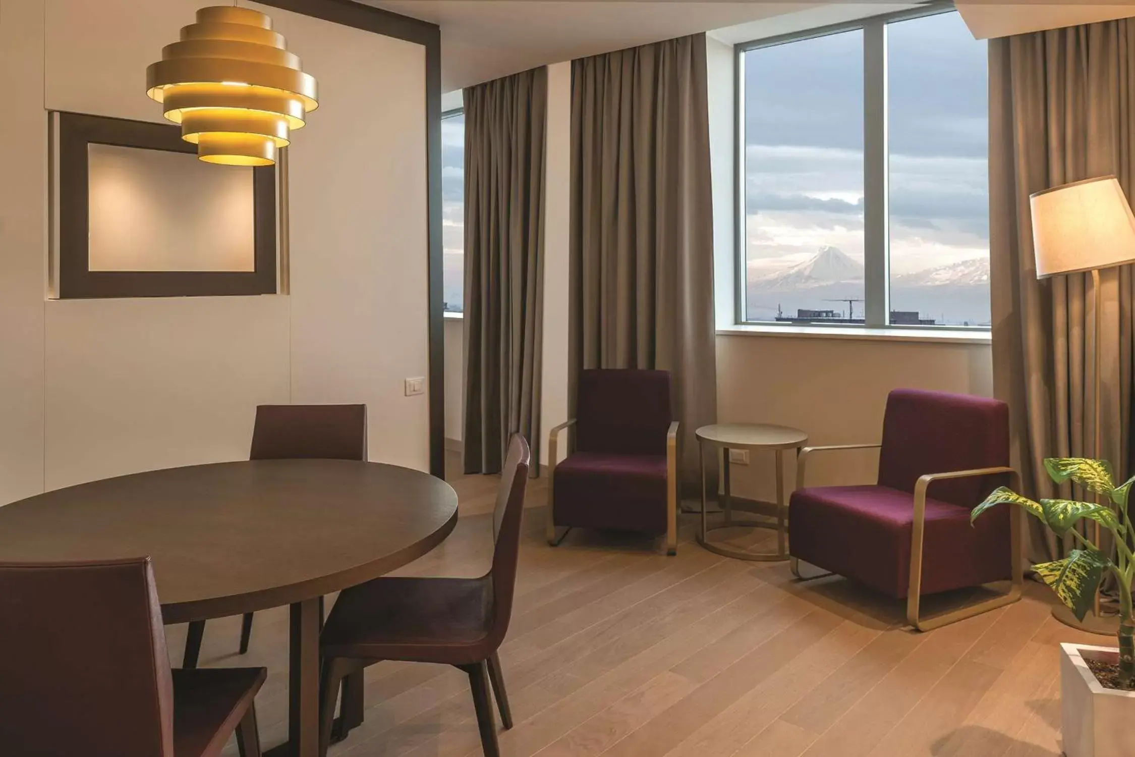 Living room, Seating Area in DoubleTree by Hilton Yerevan City Centre