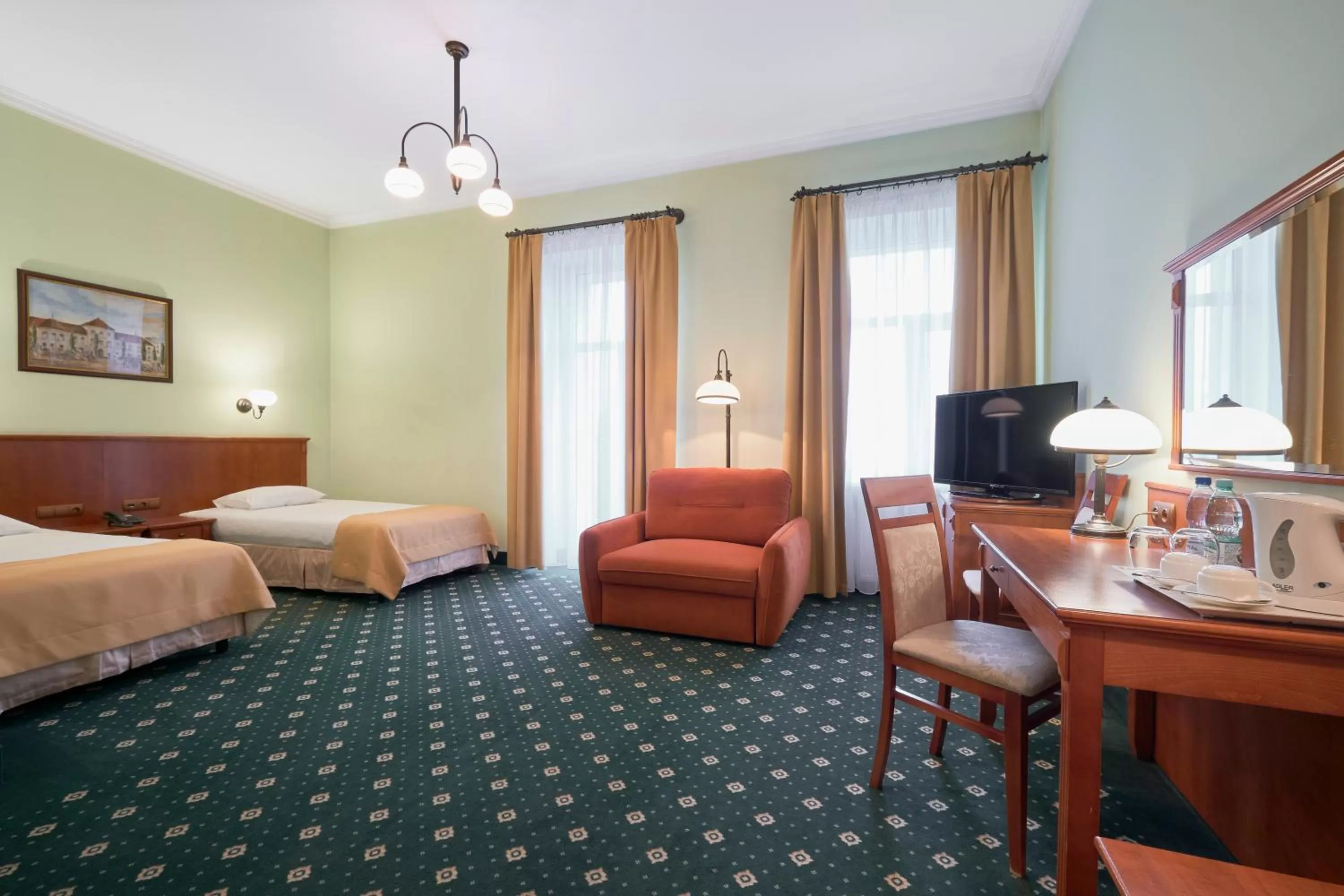 Photo of the whole room, Bed in Hotel Hetman