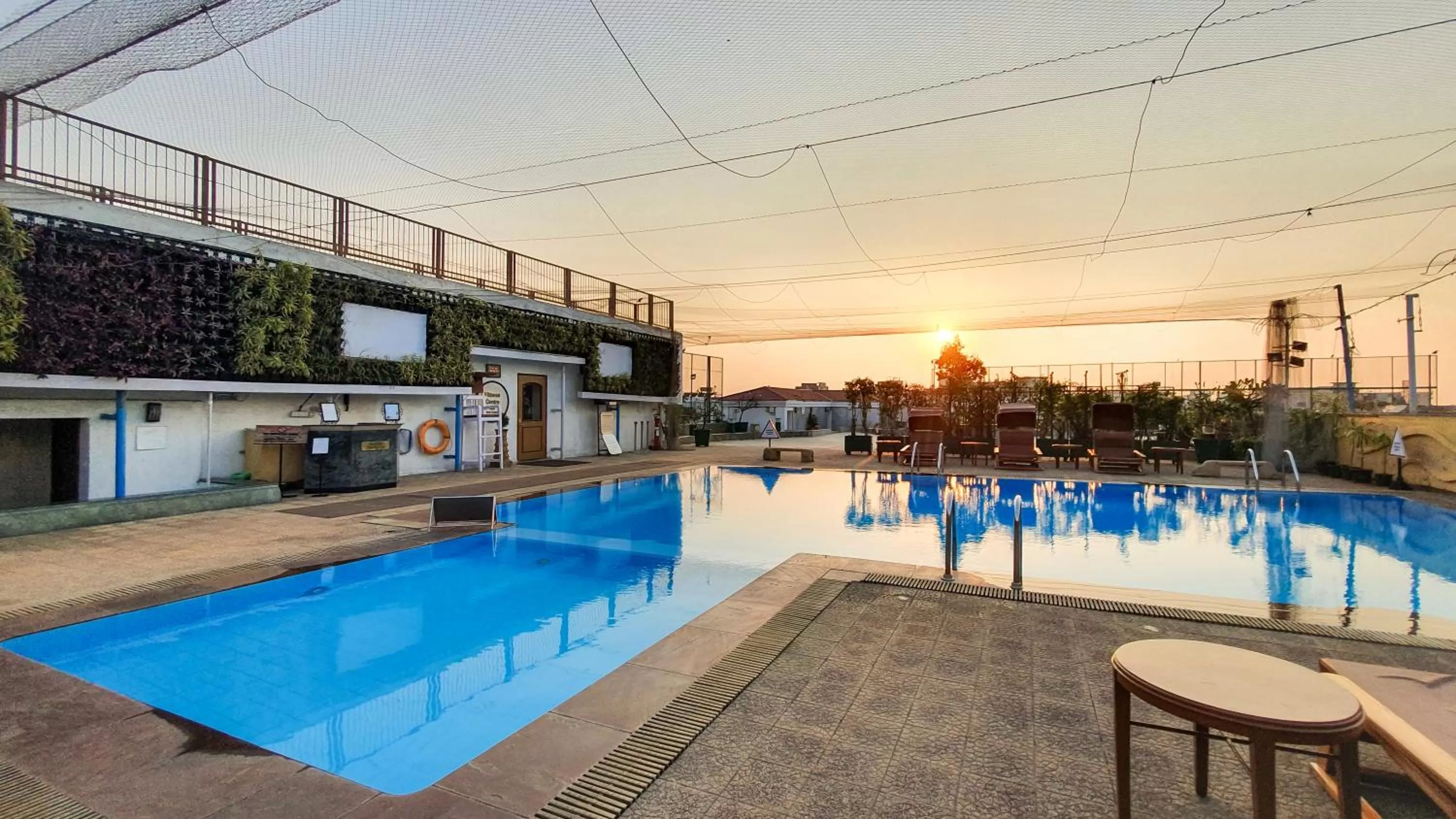 Pool view in The Orchid Hotel Mumbai Vile Parle