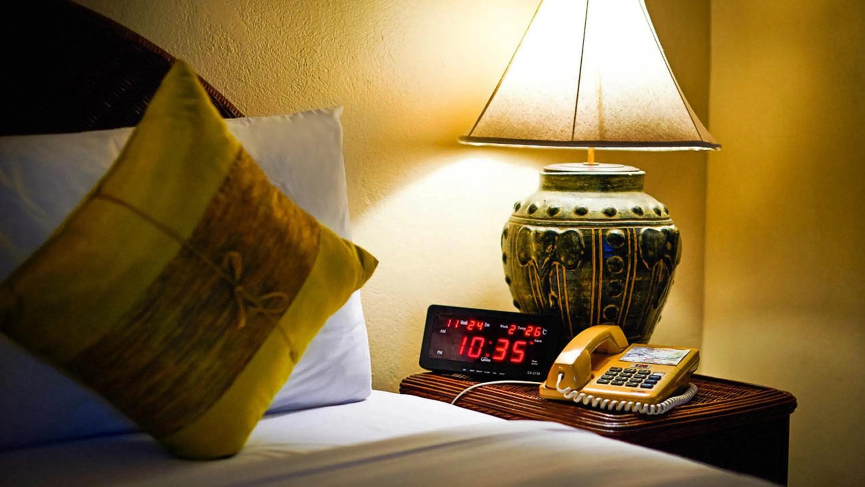 Decorative detail, Bed in Samui Bayview Resort & Spa - SHA Plus