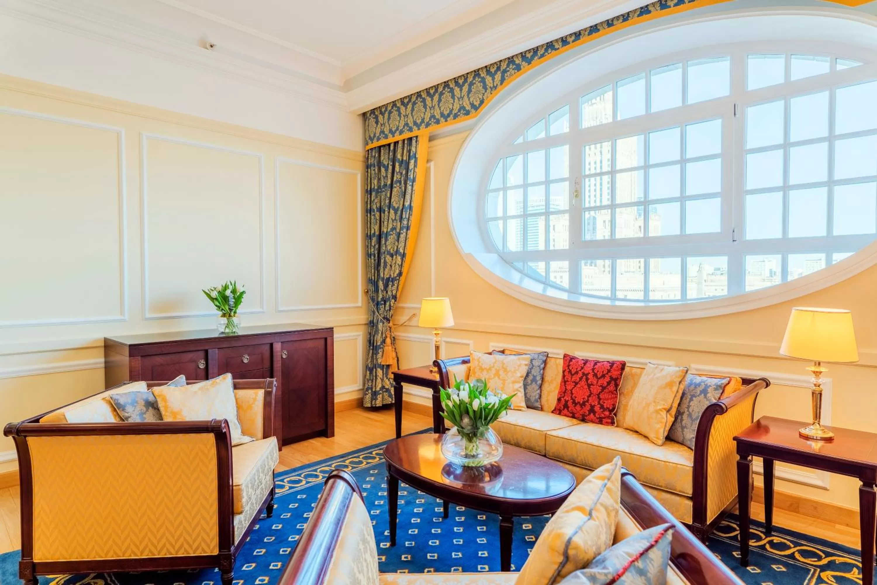 Living room in Hotel Polonia Palace