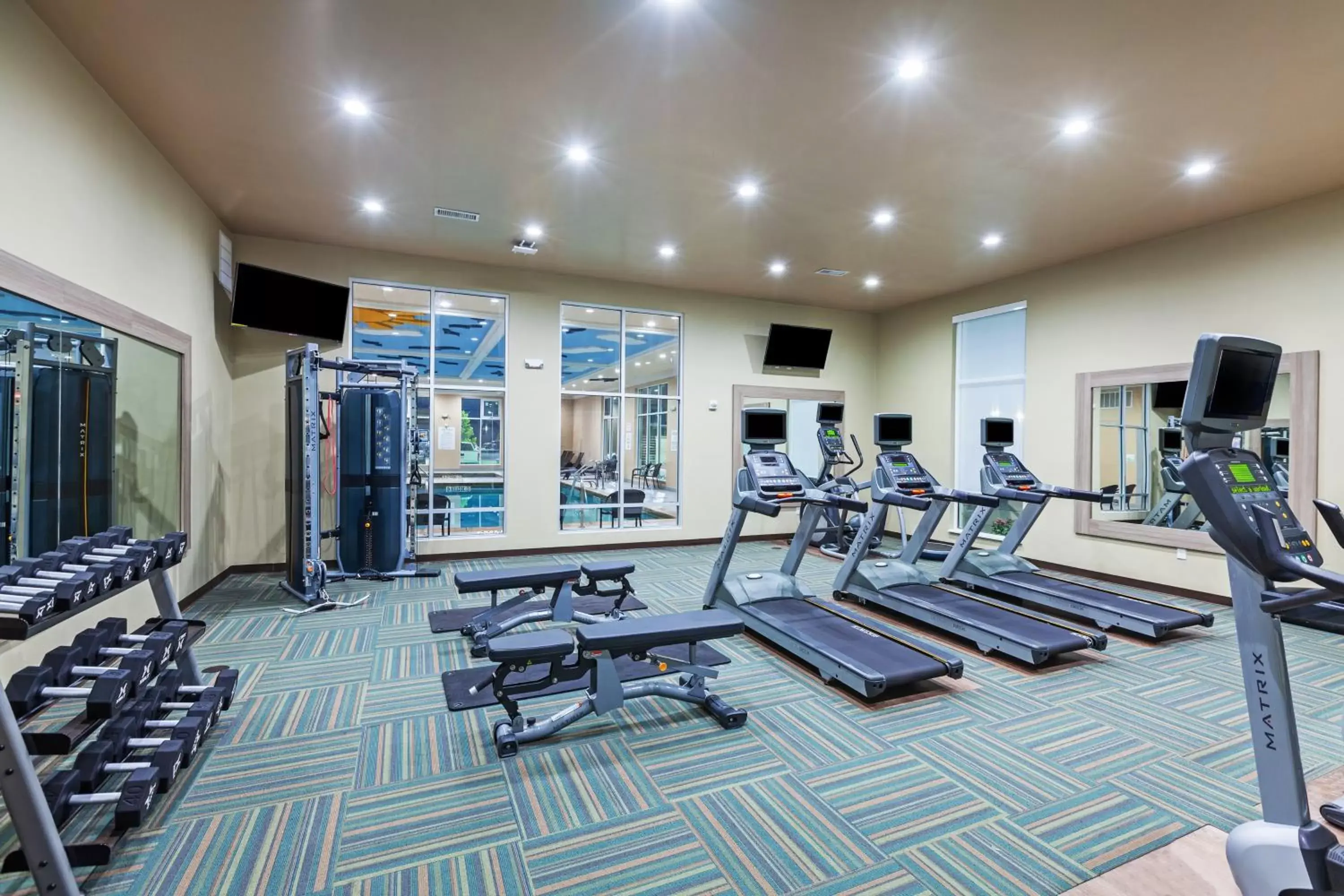 Fitness centre/facilities, Fitness Center/Facilities in Holiday Inn - Amarillo East, an IHG Hotel