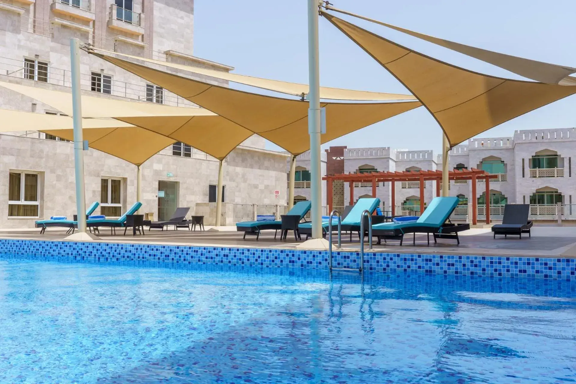 Swimming Pool in Levatio Suites Muscat, a member of Radisson Individuals