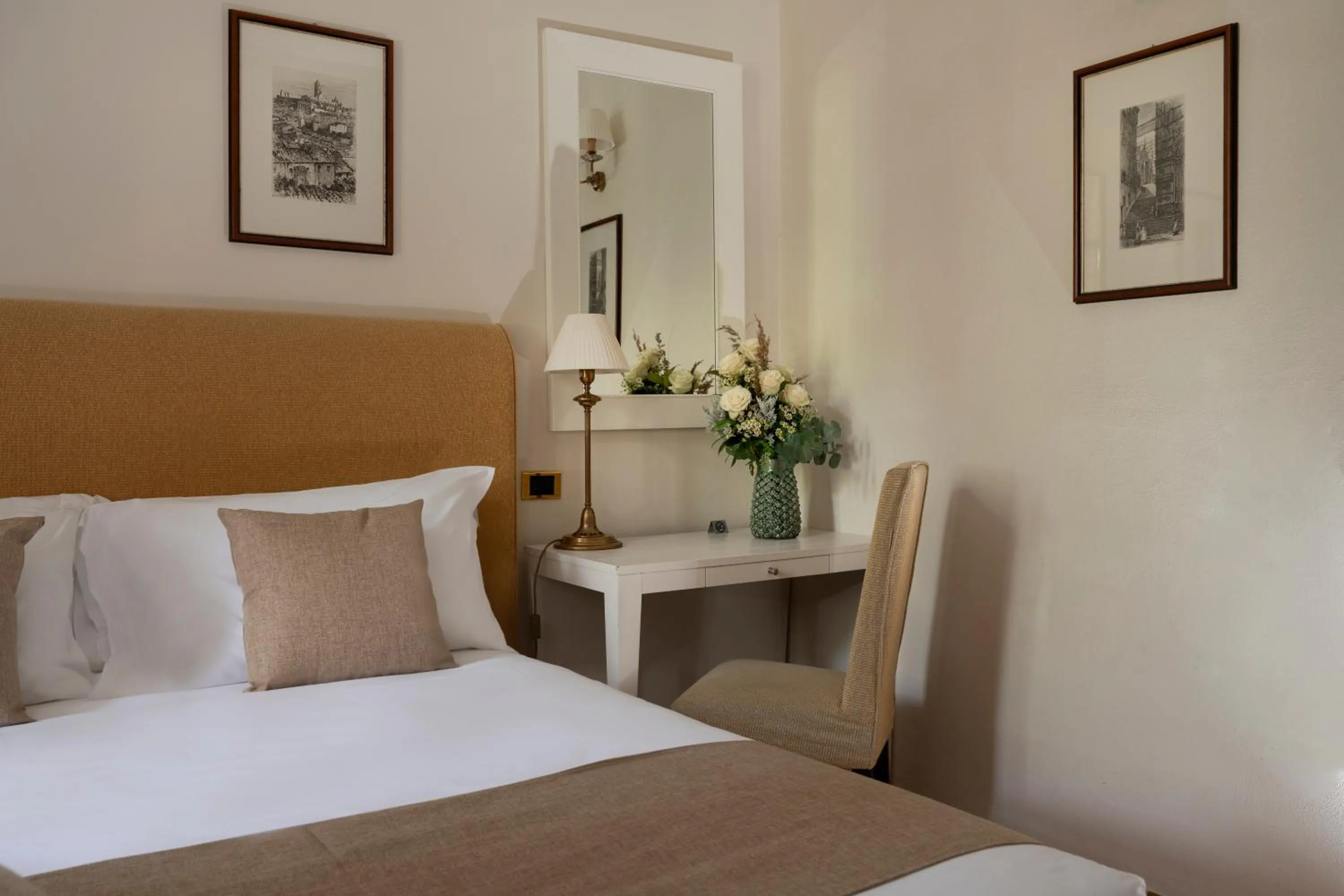 Bed in Castello di Leonina Relais - Adults Only