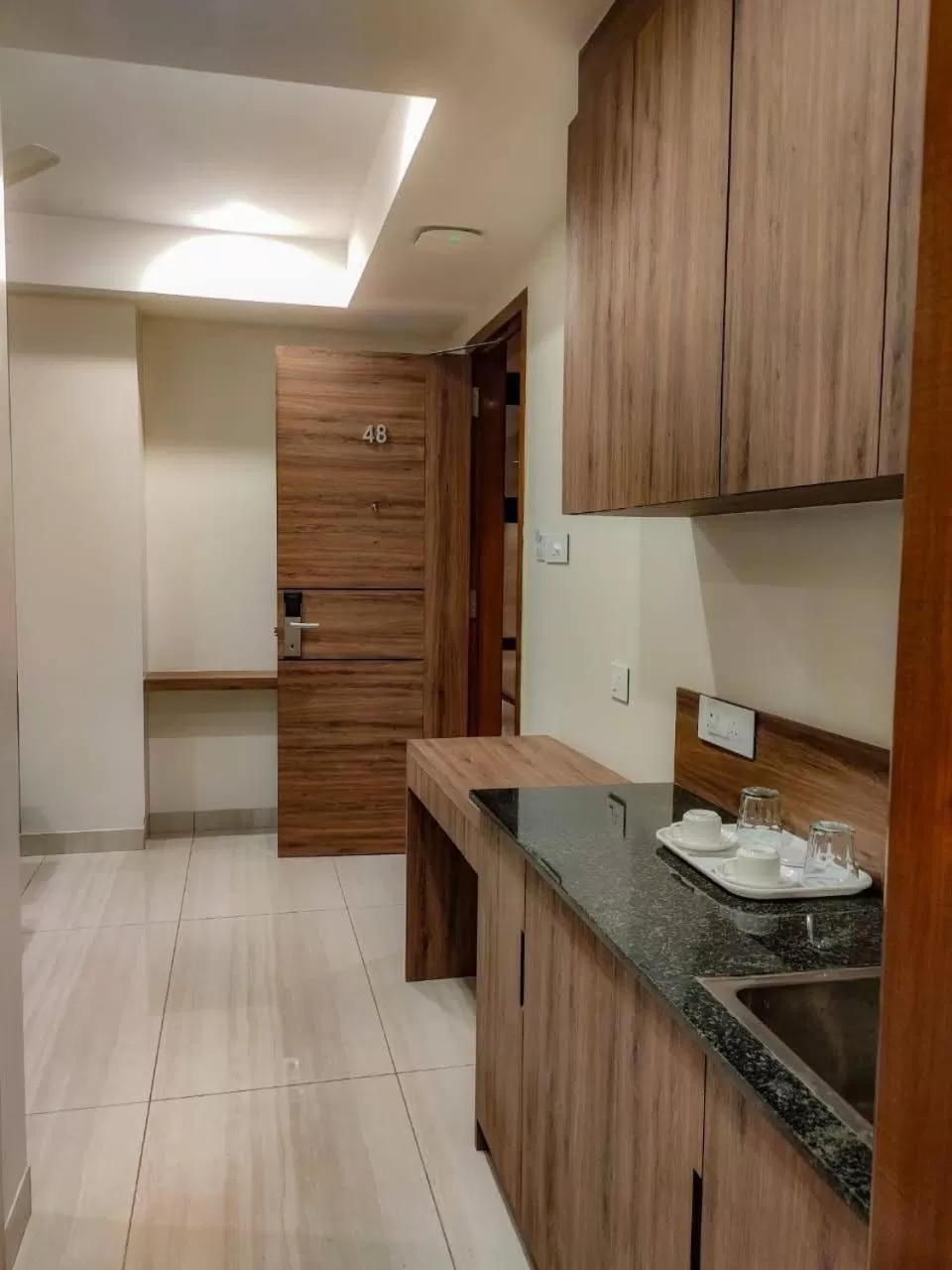 Kitchen or kitchenette in RR Mount Elite Suites