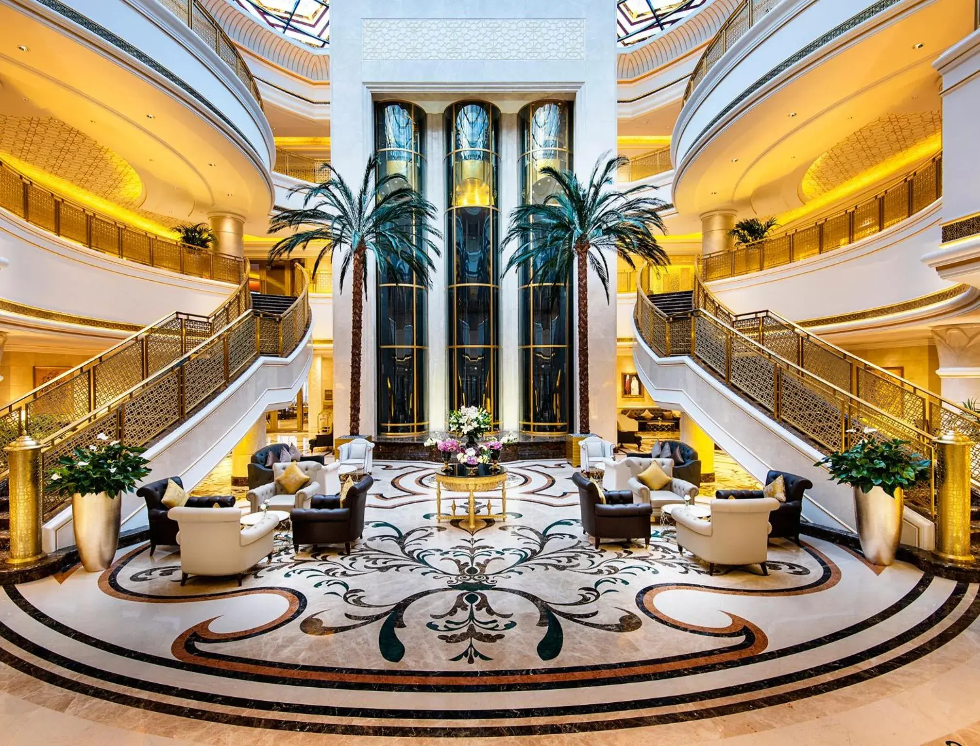 Lobby or reception in Ezdan Palace Hotel Lobby or reception in Ezdan Palace Hotel