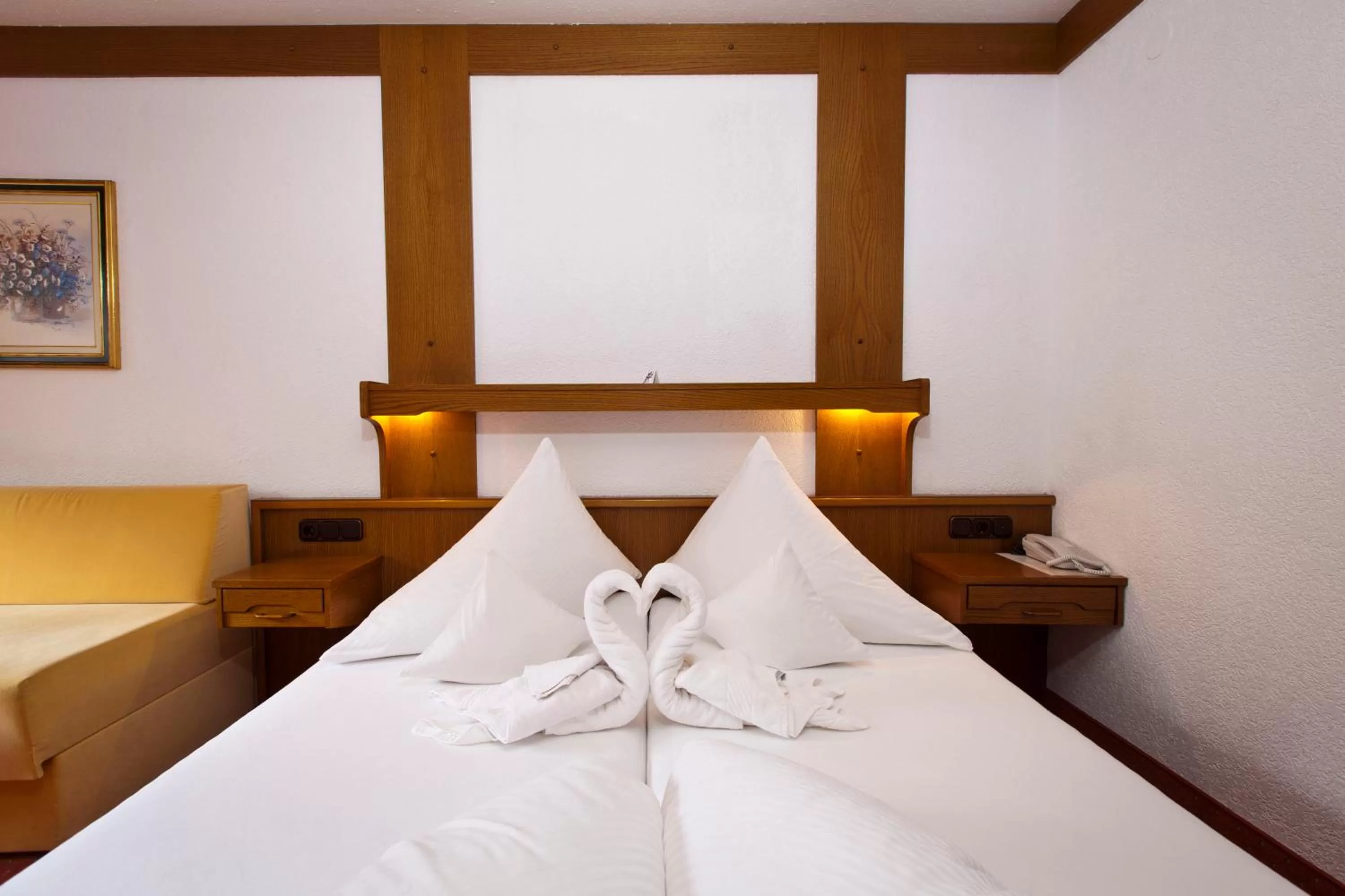 Bed in Alpengasthof Norbertshöhe Superior