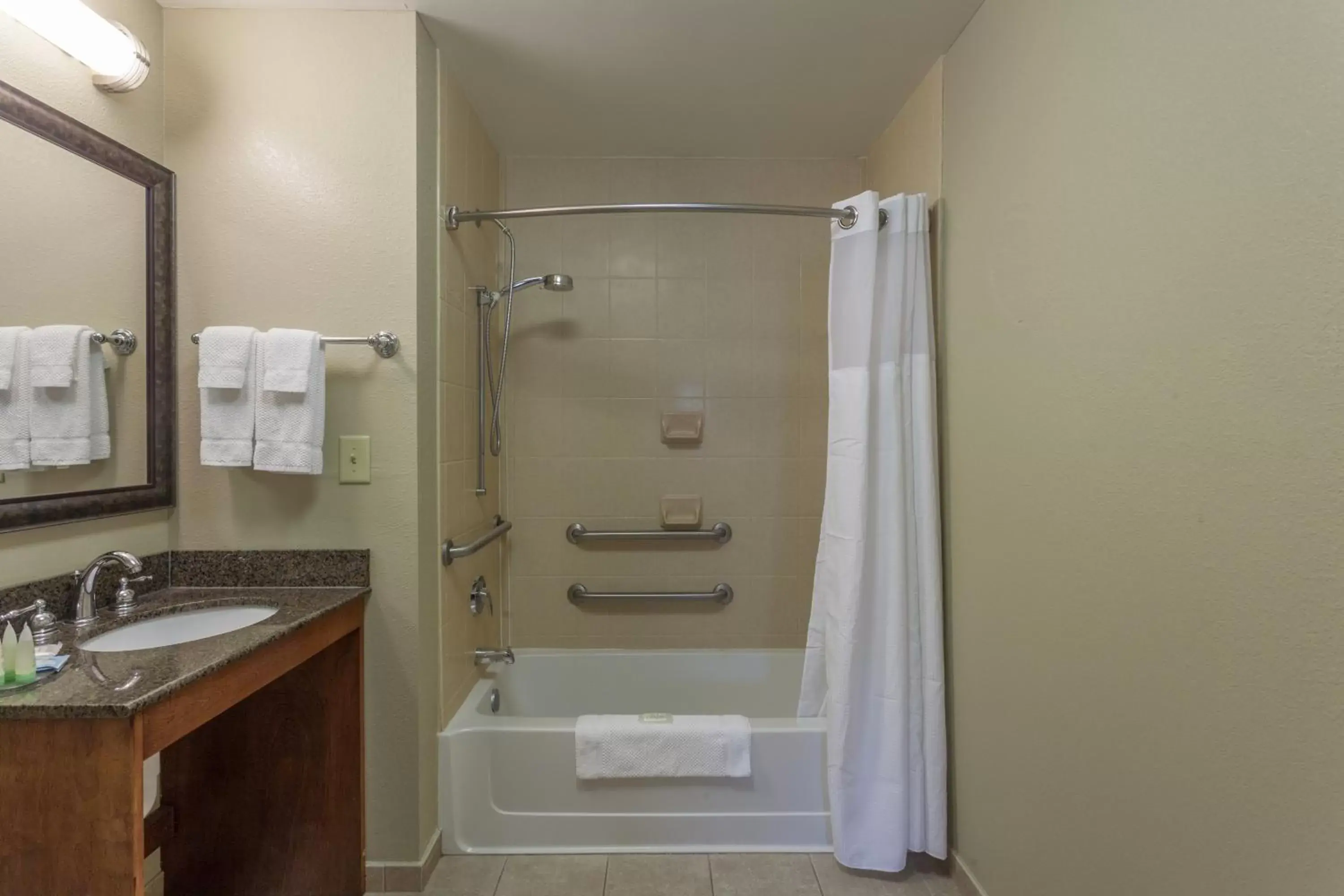 Bathroom in Staybridge Suites Greenville I-85 Woodruff Road, an IHG Hotel