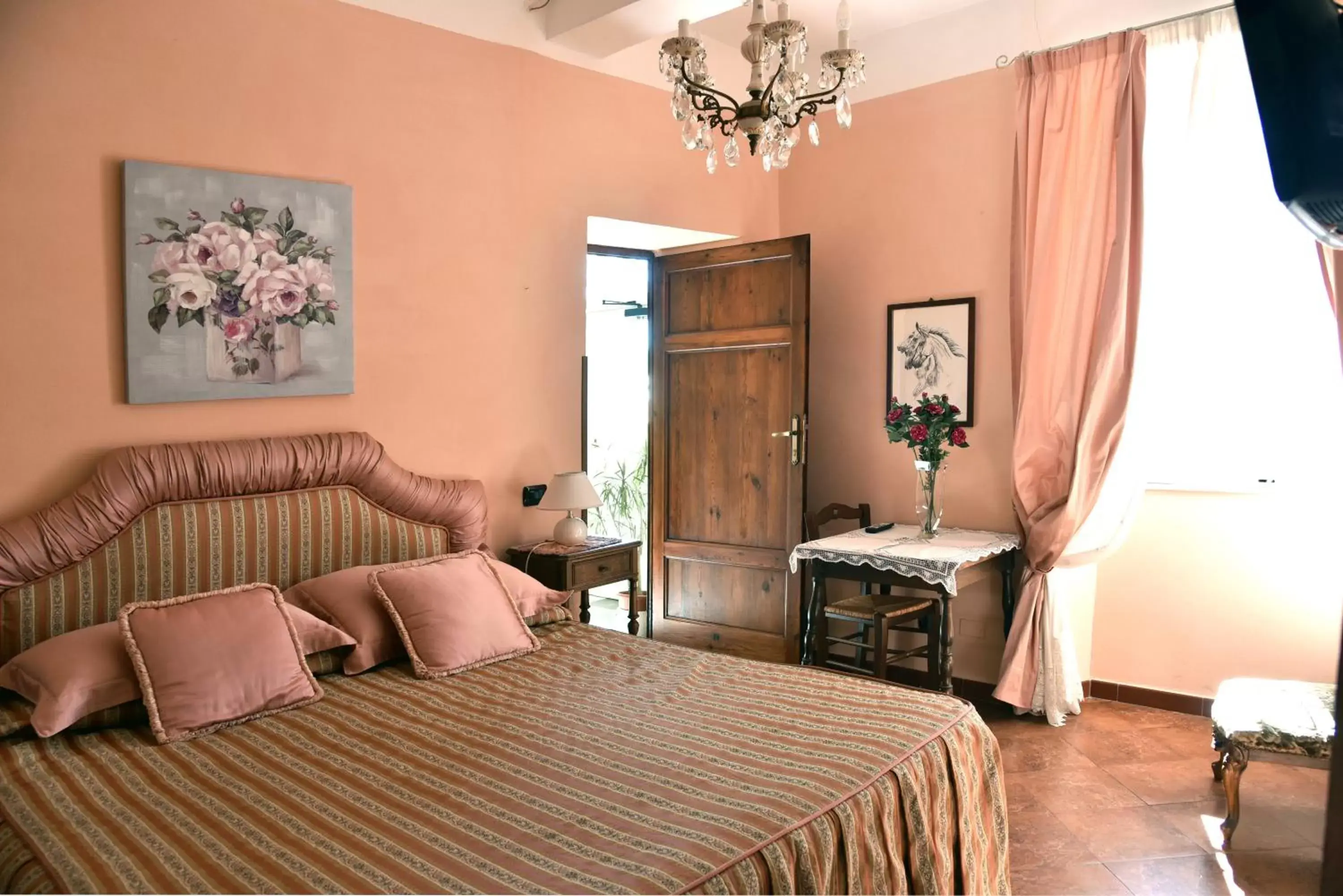 Bed in Villa Belvedere