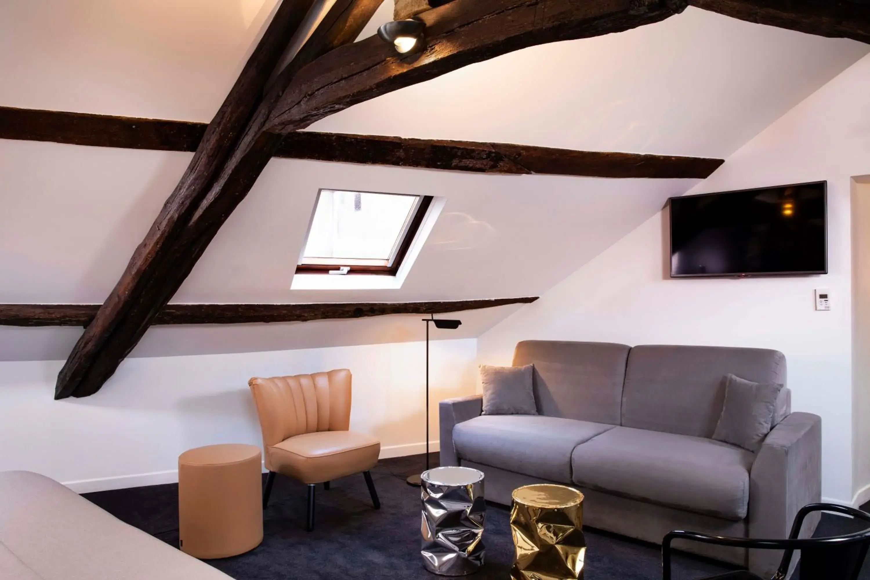 Living room, Seating Area in Hotel Montparnasse Saint Germain
