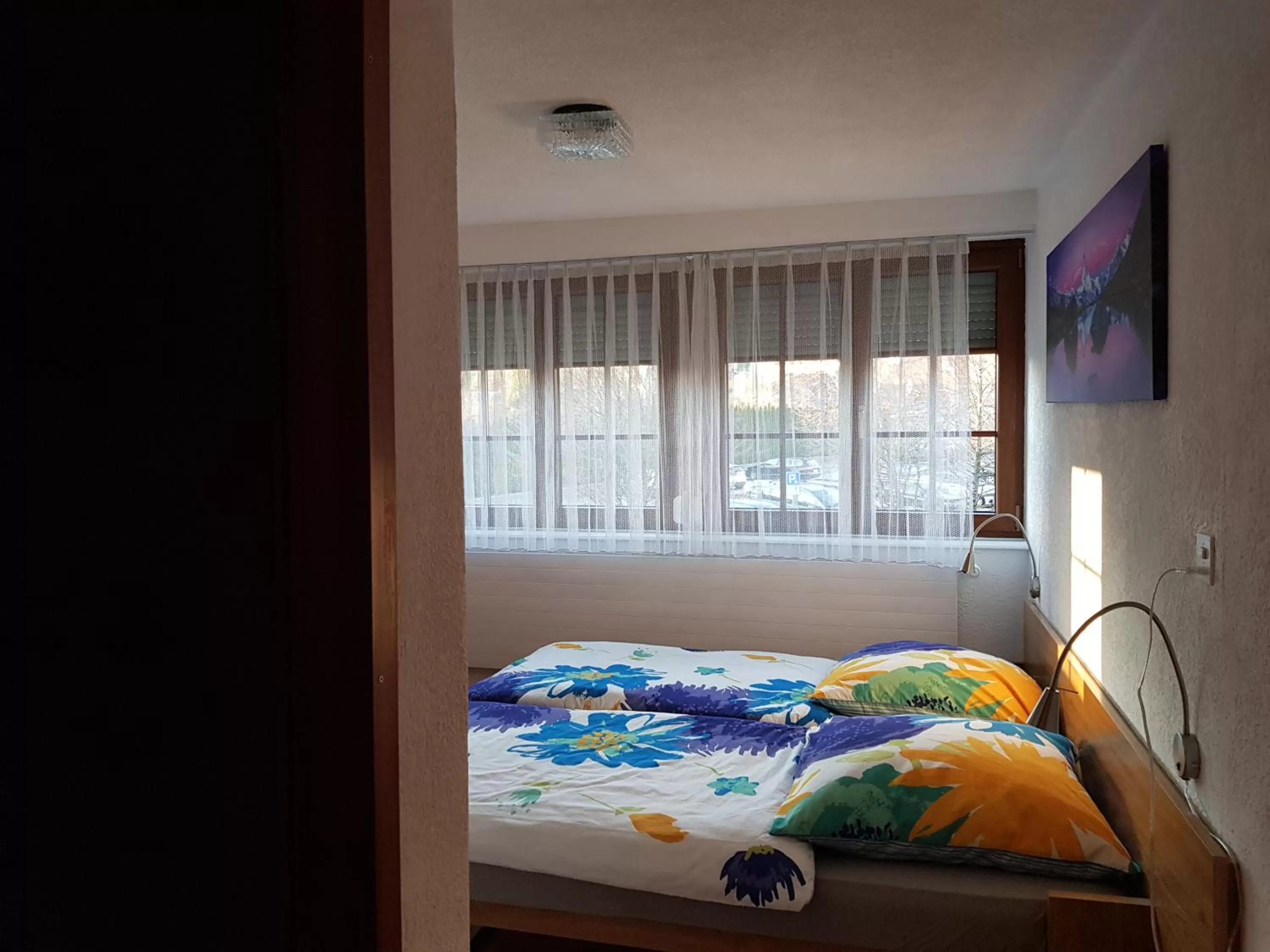 Bed in Garni-Hotel Mühletal