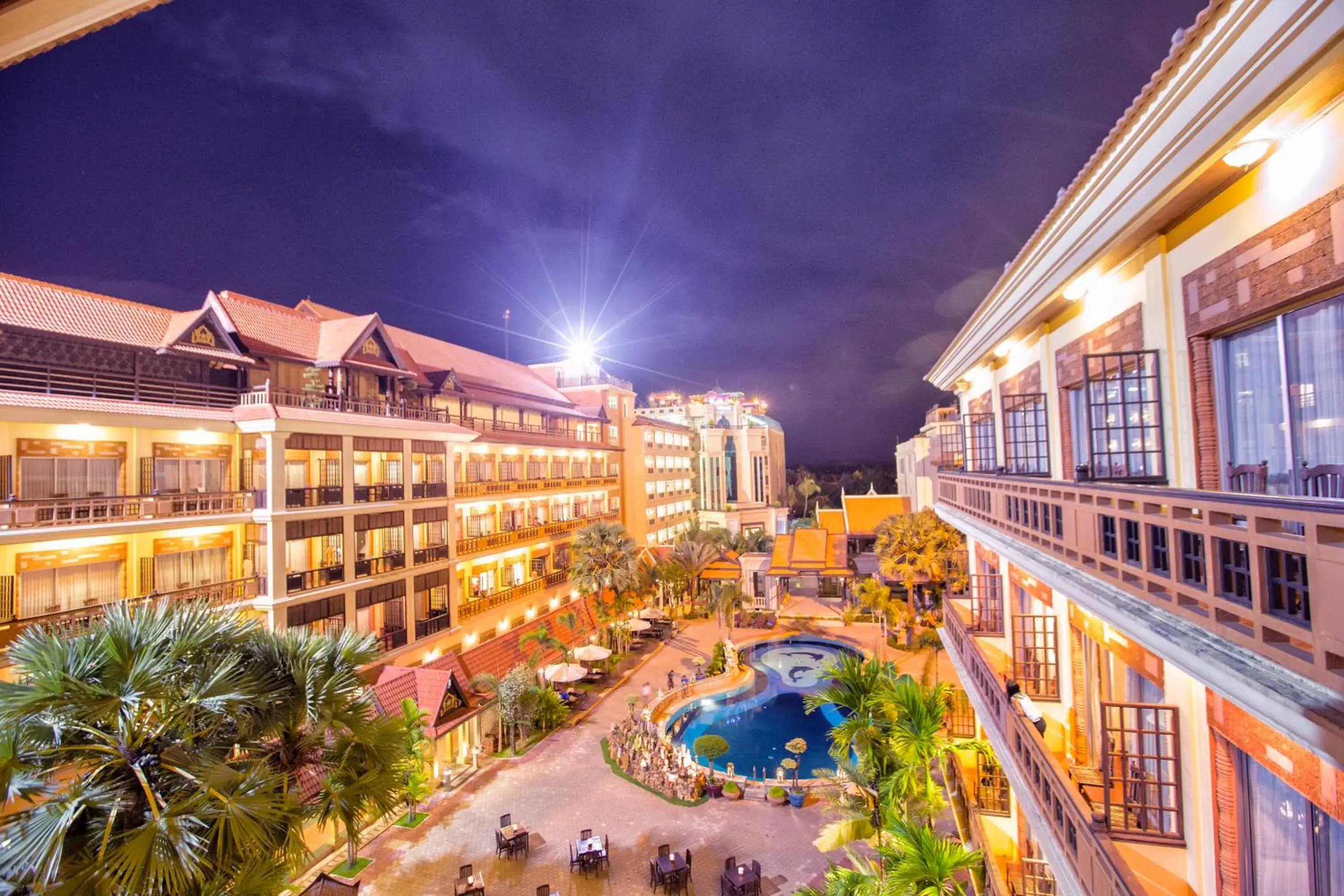 Bird's eye view, Pool View in Empress Residence Resort and Spa