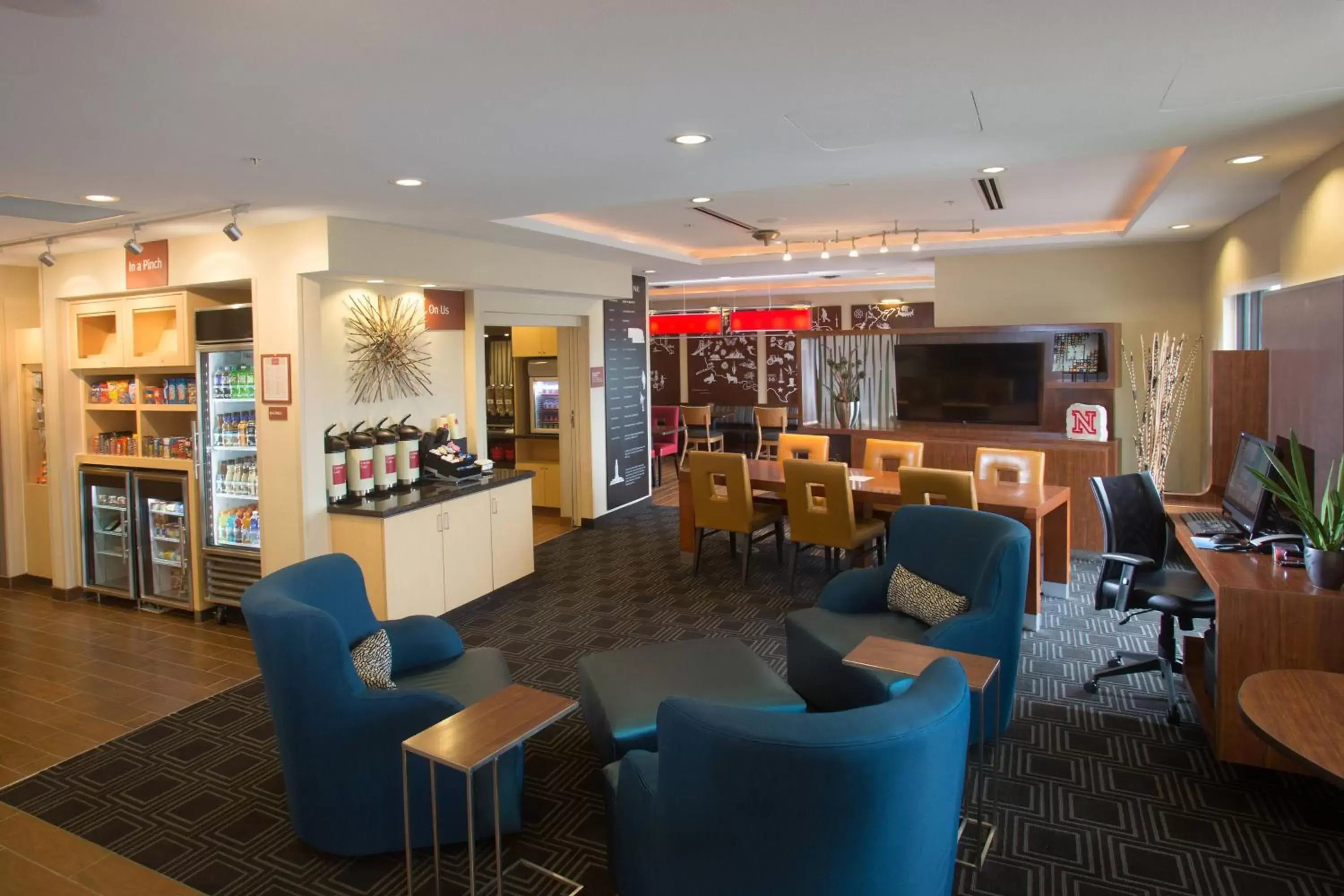 Lobby or reception in TownePlace Suites by Marriott Lincoln North