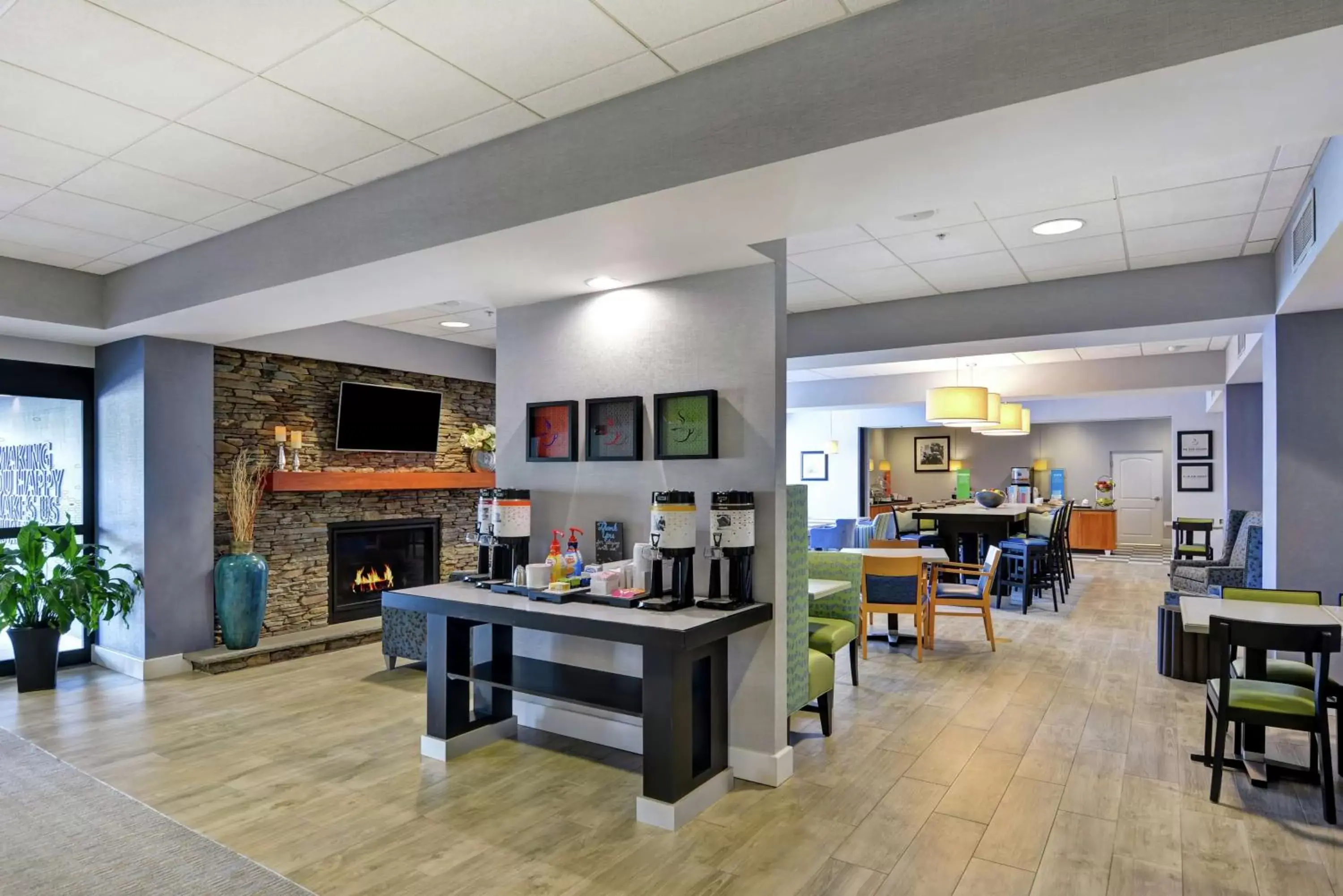 Lobby or reception in Hampton Inn Sayre