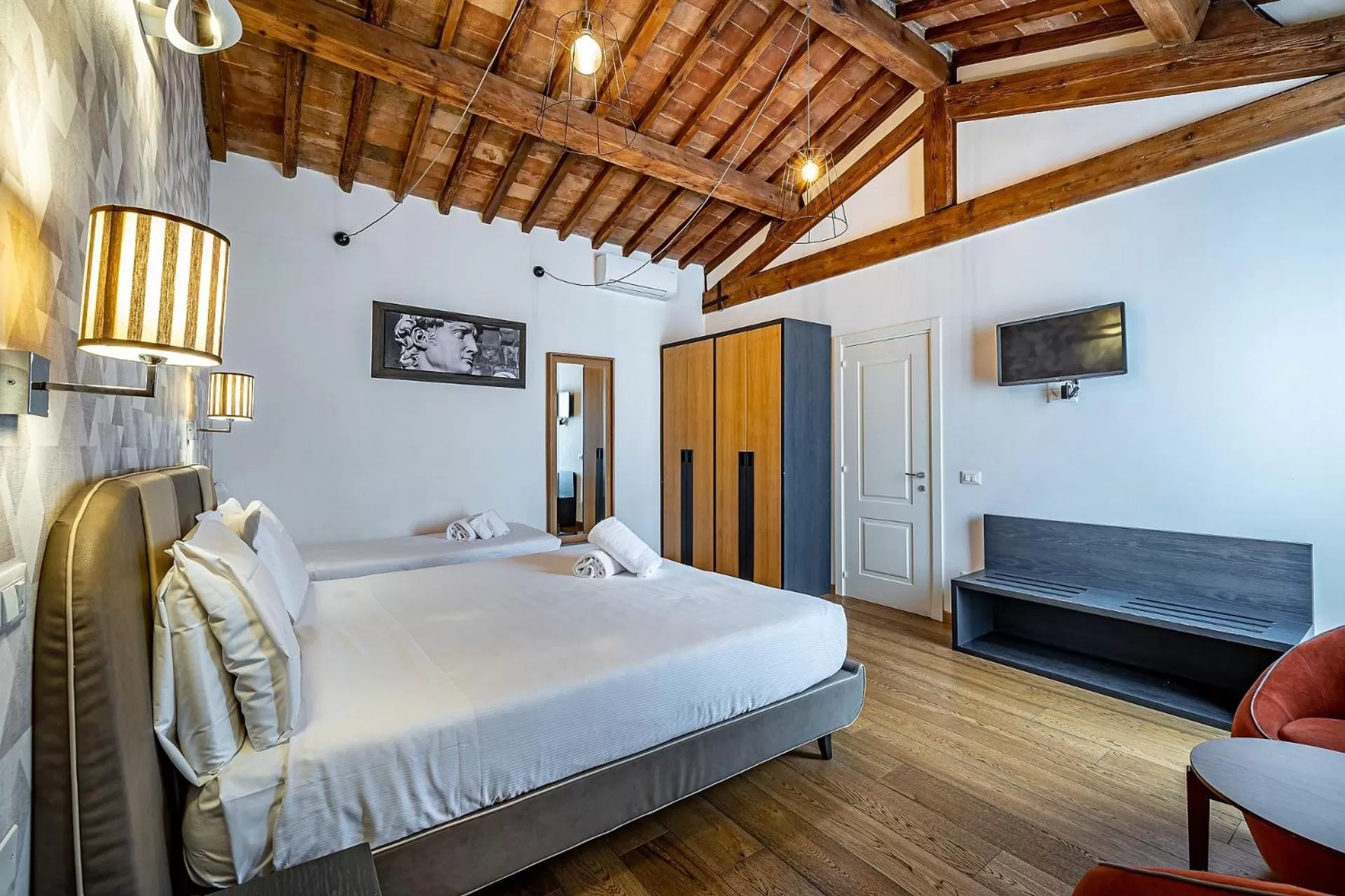 Bedroom, Bed in Martelli 6 Suite & Apartments