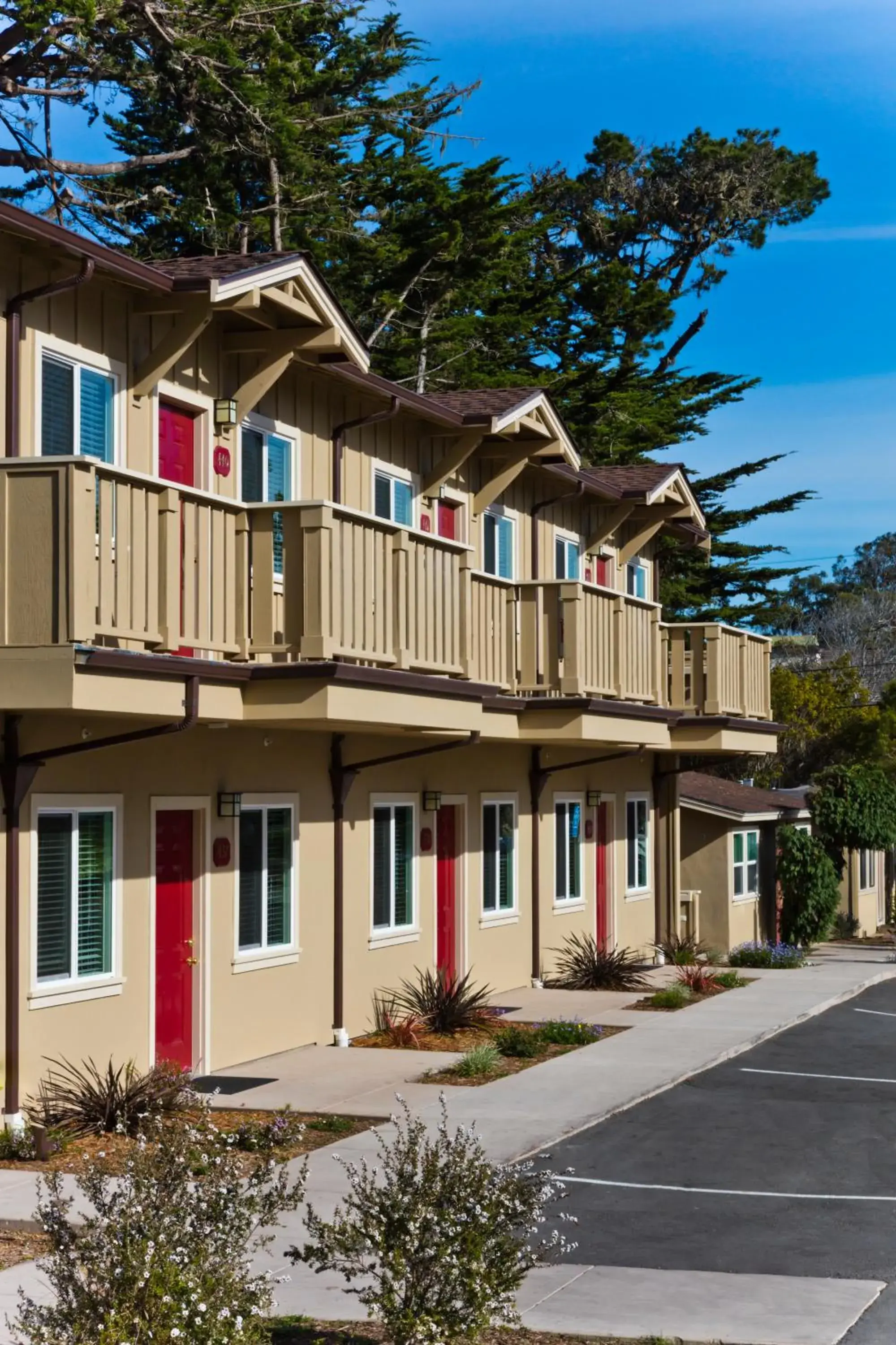 Bird's eye view in Monterey Peninsula Inn Bird's eye view in Monterey Peninsula Inn