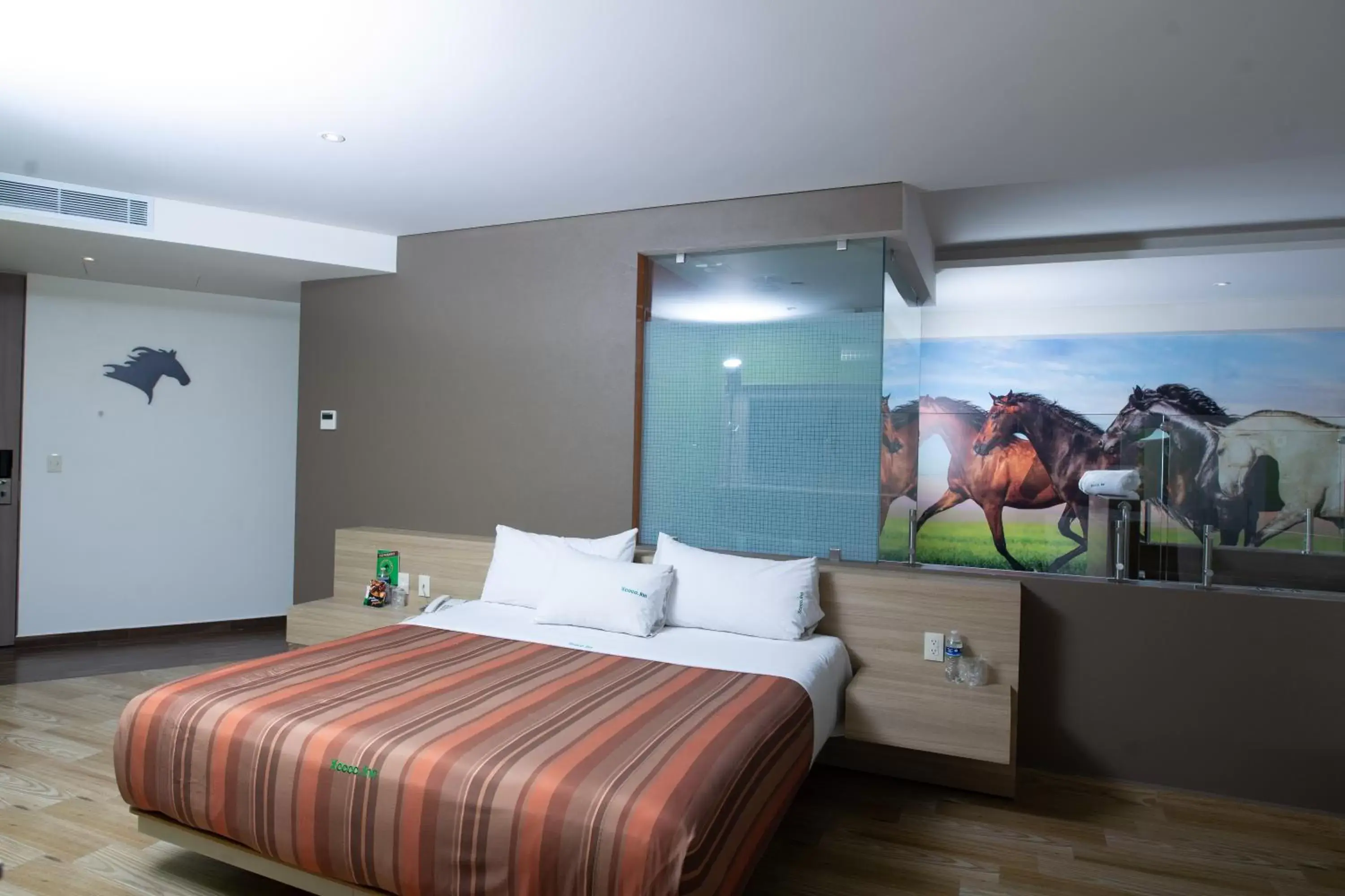 Photo of the whole room, Bed in Hotel Xcoco Inn Photo of the whole room, Bed in Hotel Xcoco Inn