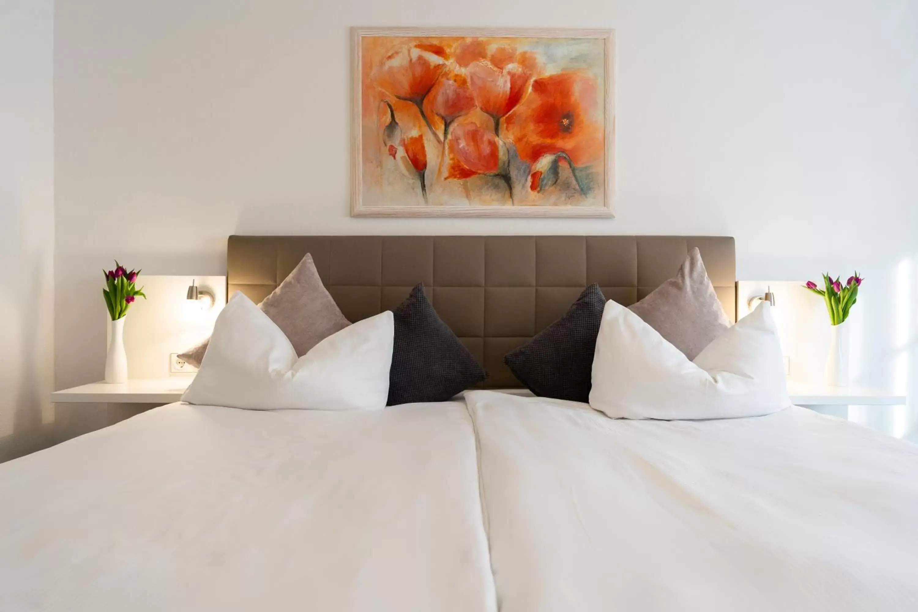 Bed in Hotel La Fleur