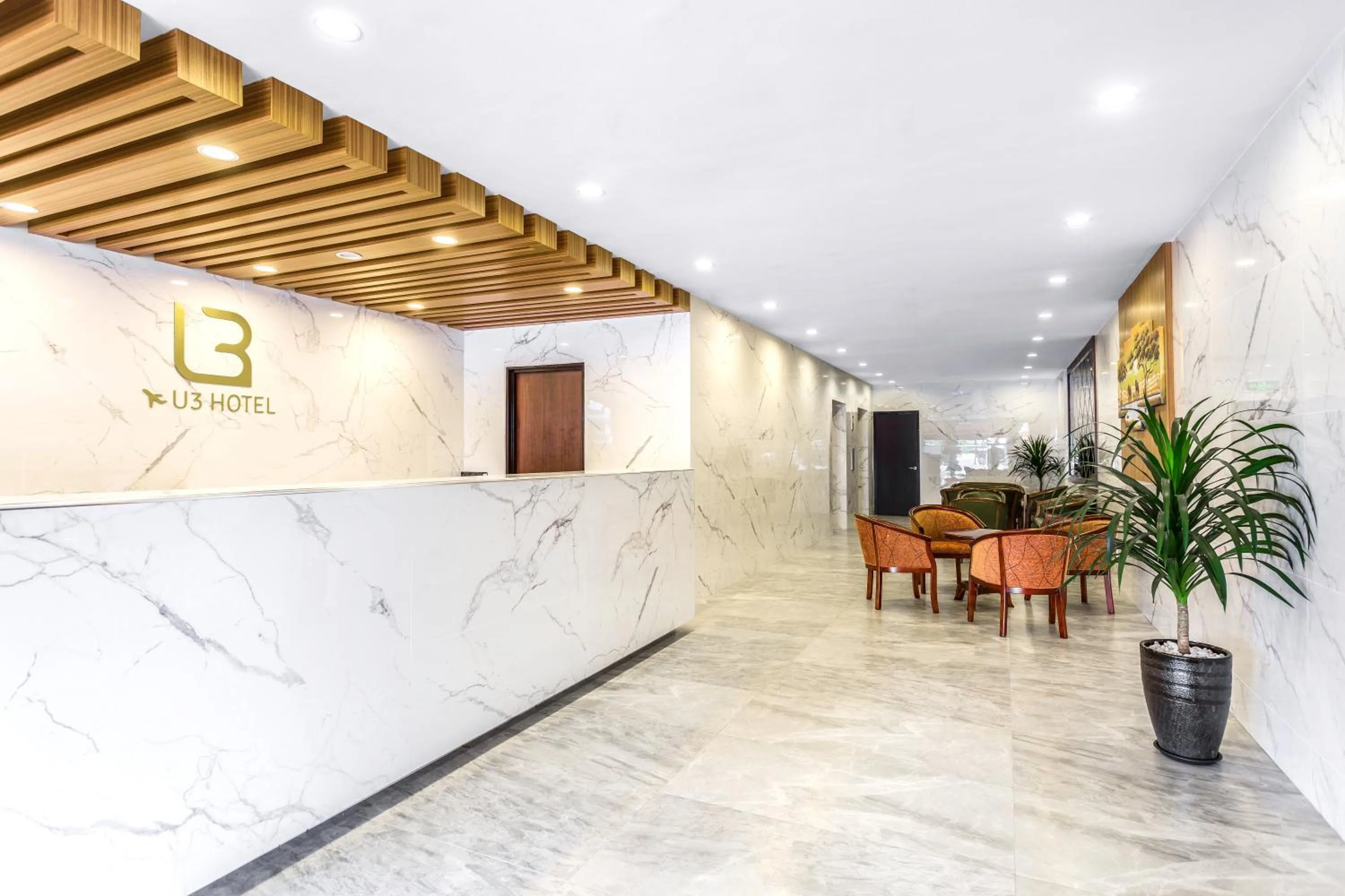 Facade/entrance in U3 HOTEL