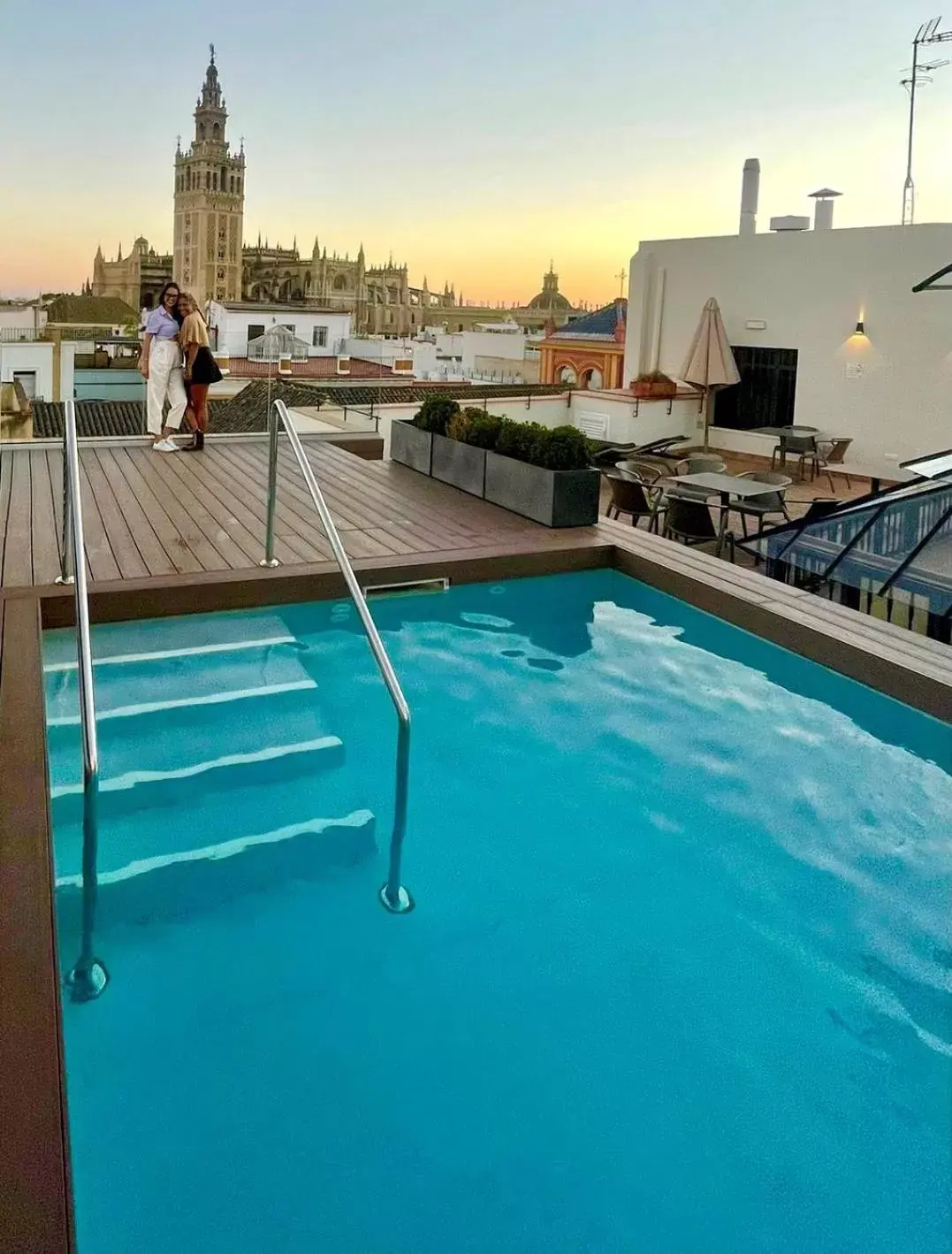 Swimming Pool in Joya del Casco Boutique Hotel by Shiadu