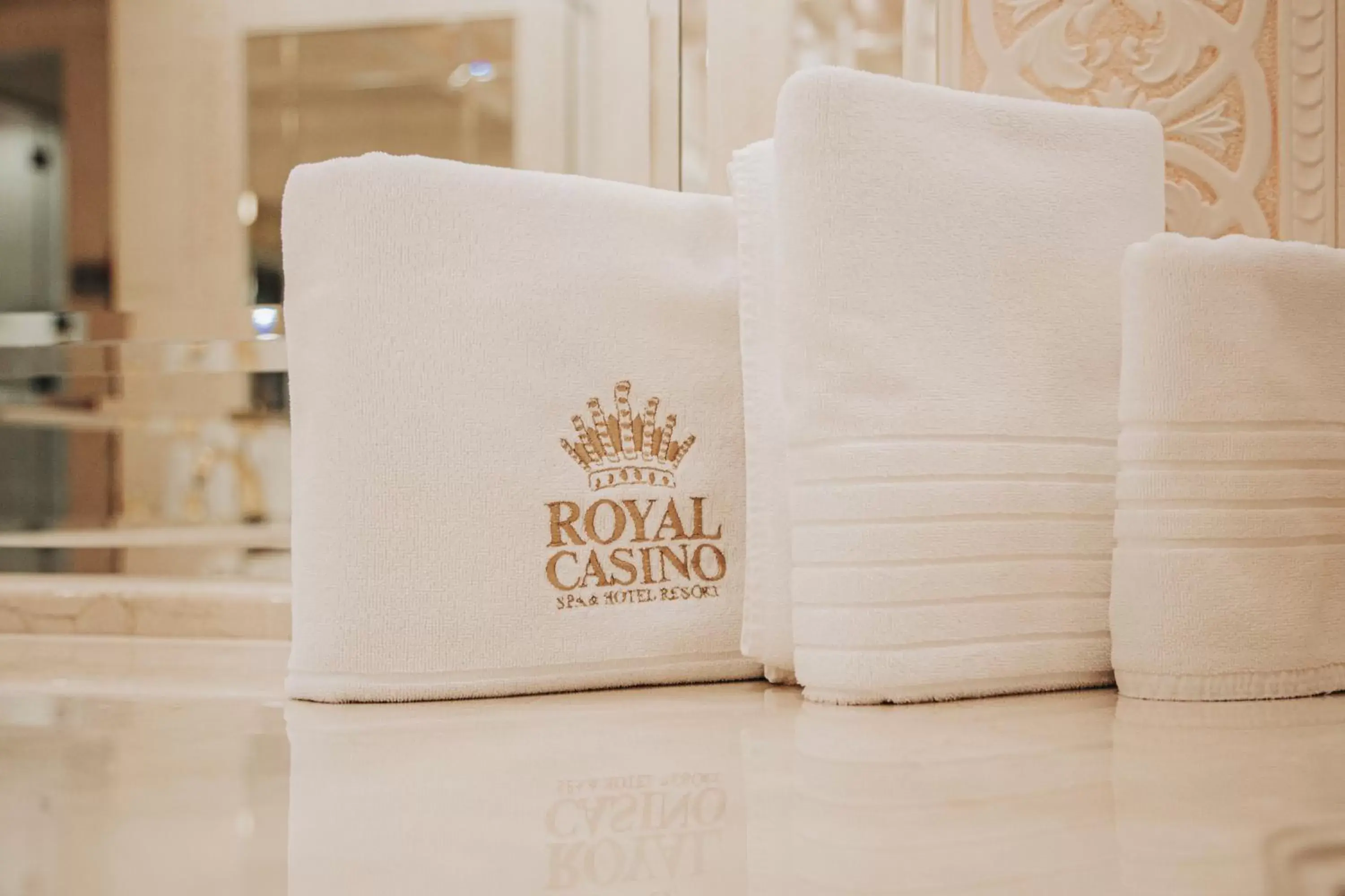 Logo/Certificate/Sign in Royal Casino SPA & Hotel Resort