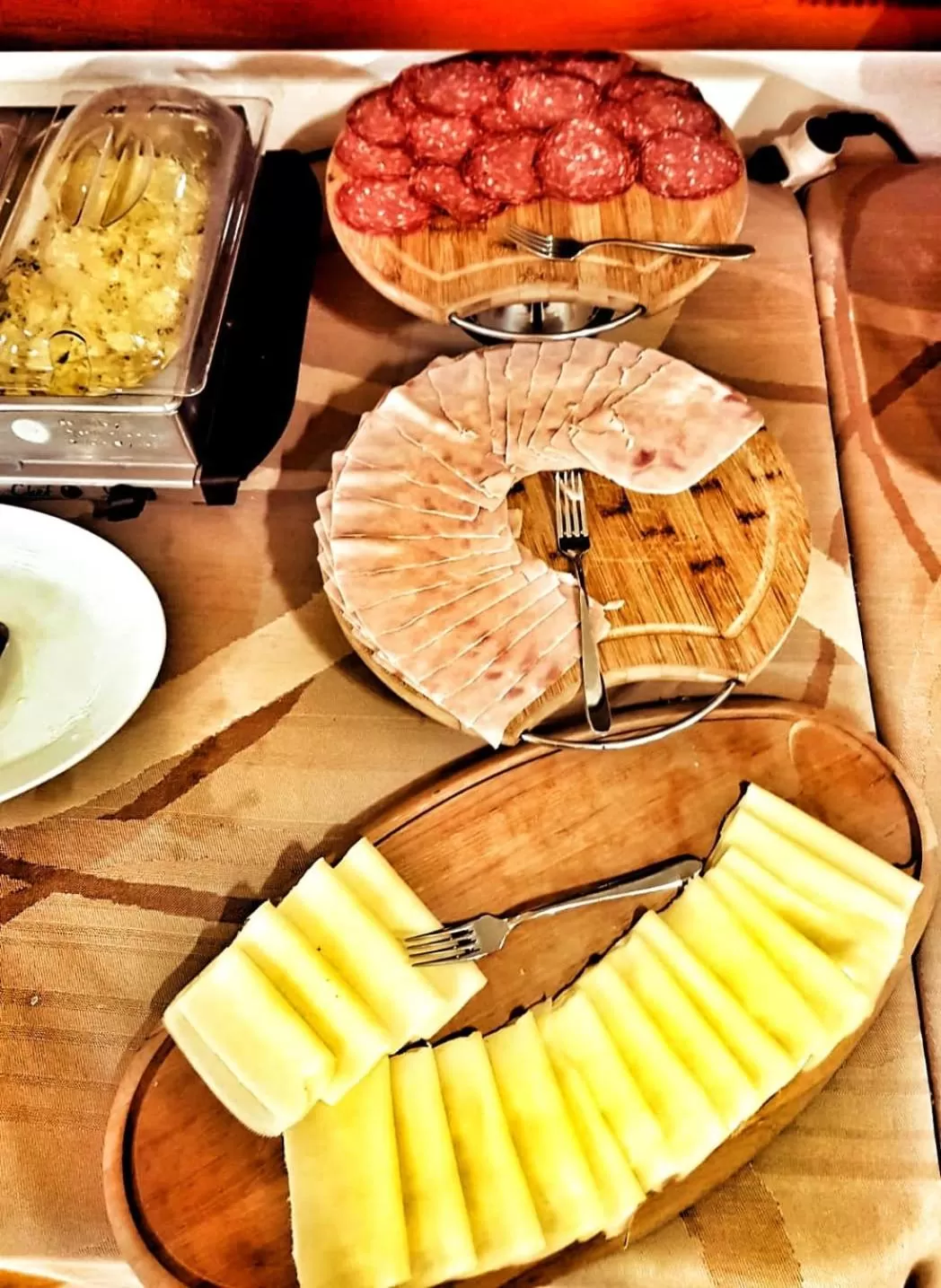 Food and drinks in Palace Hotel Due Ponti