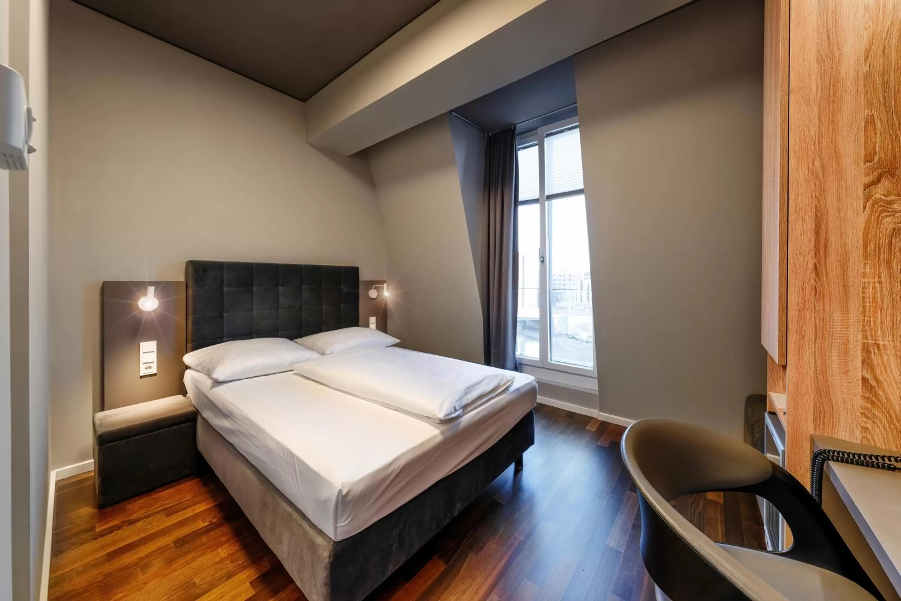 Bed in Hotel Cult Frankfurt City