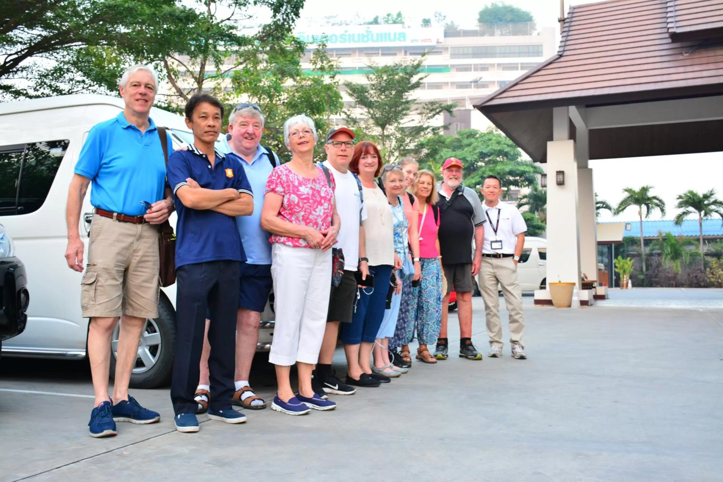 group of guests in The Choice Hotel - Adults Only