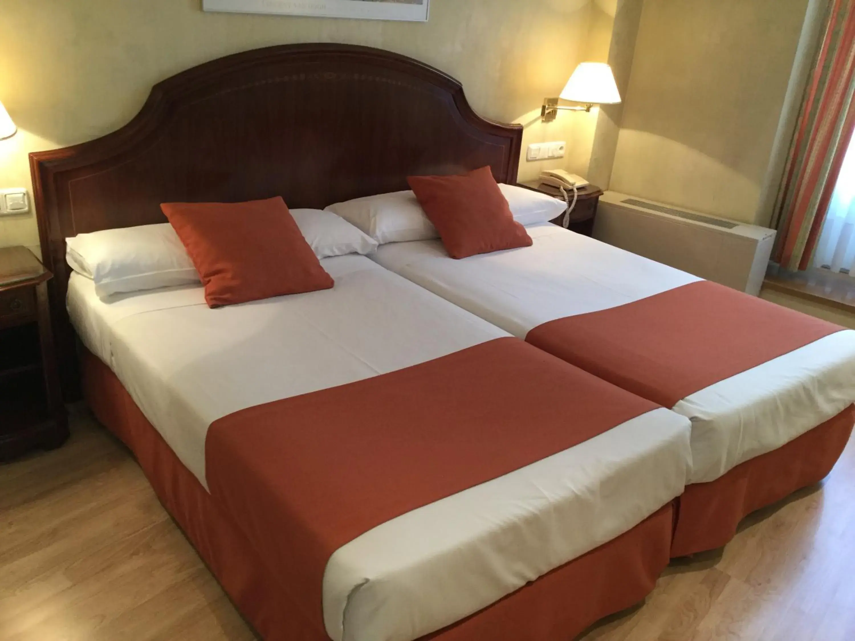 Bed in Hotel Cordón