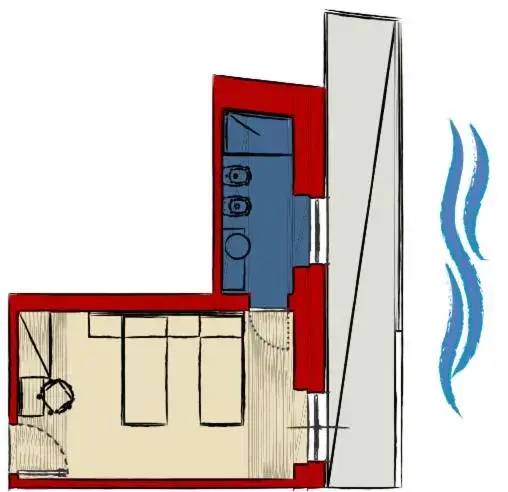 Other, Floor Plan in B&B Portorosso