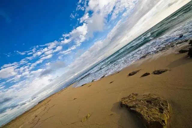 Beach in B&B Villa Venere