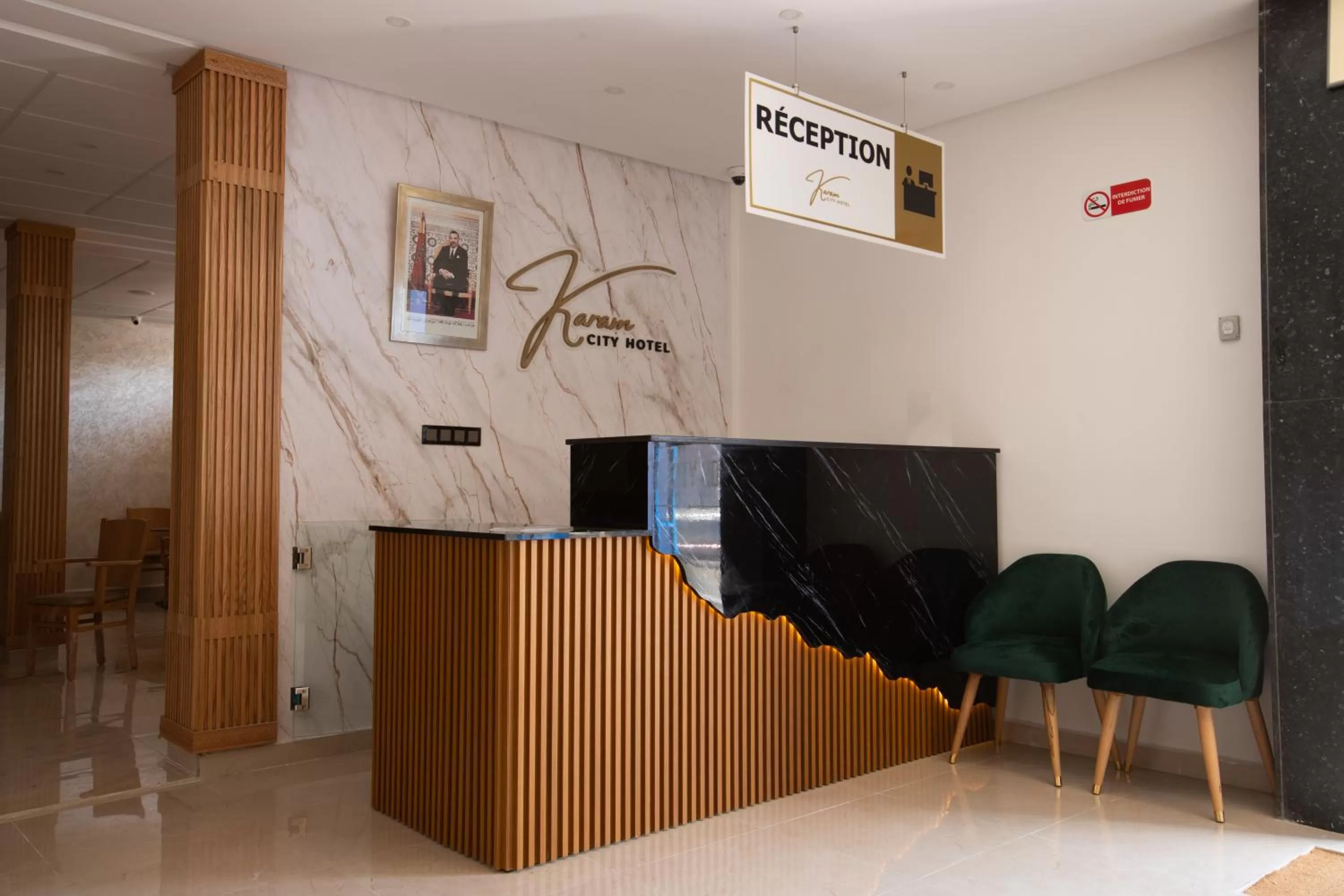 Lobby or reception in Karam City Hotel
