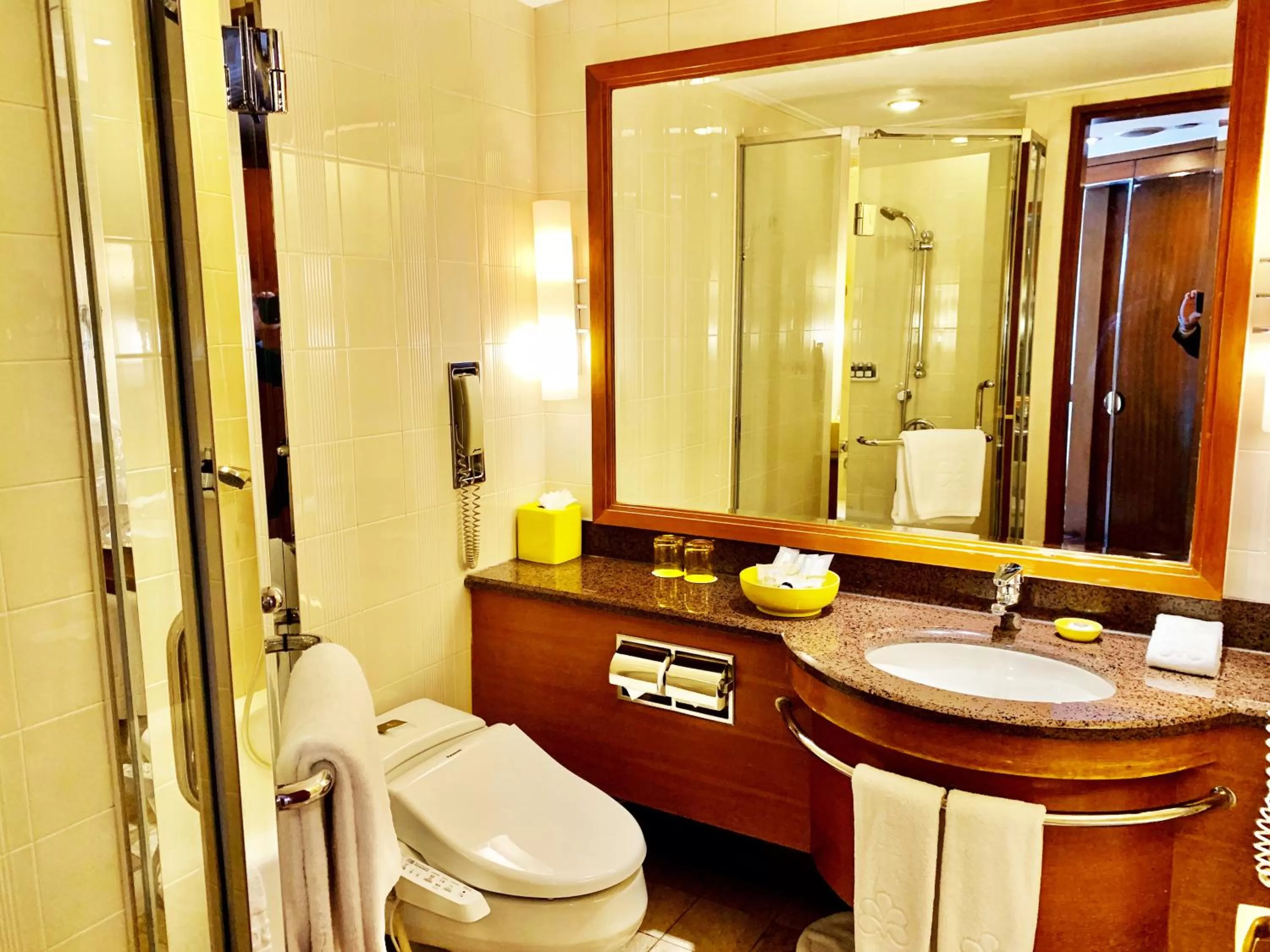 Toilet in Hotel Nikko Dalian