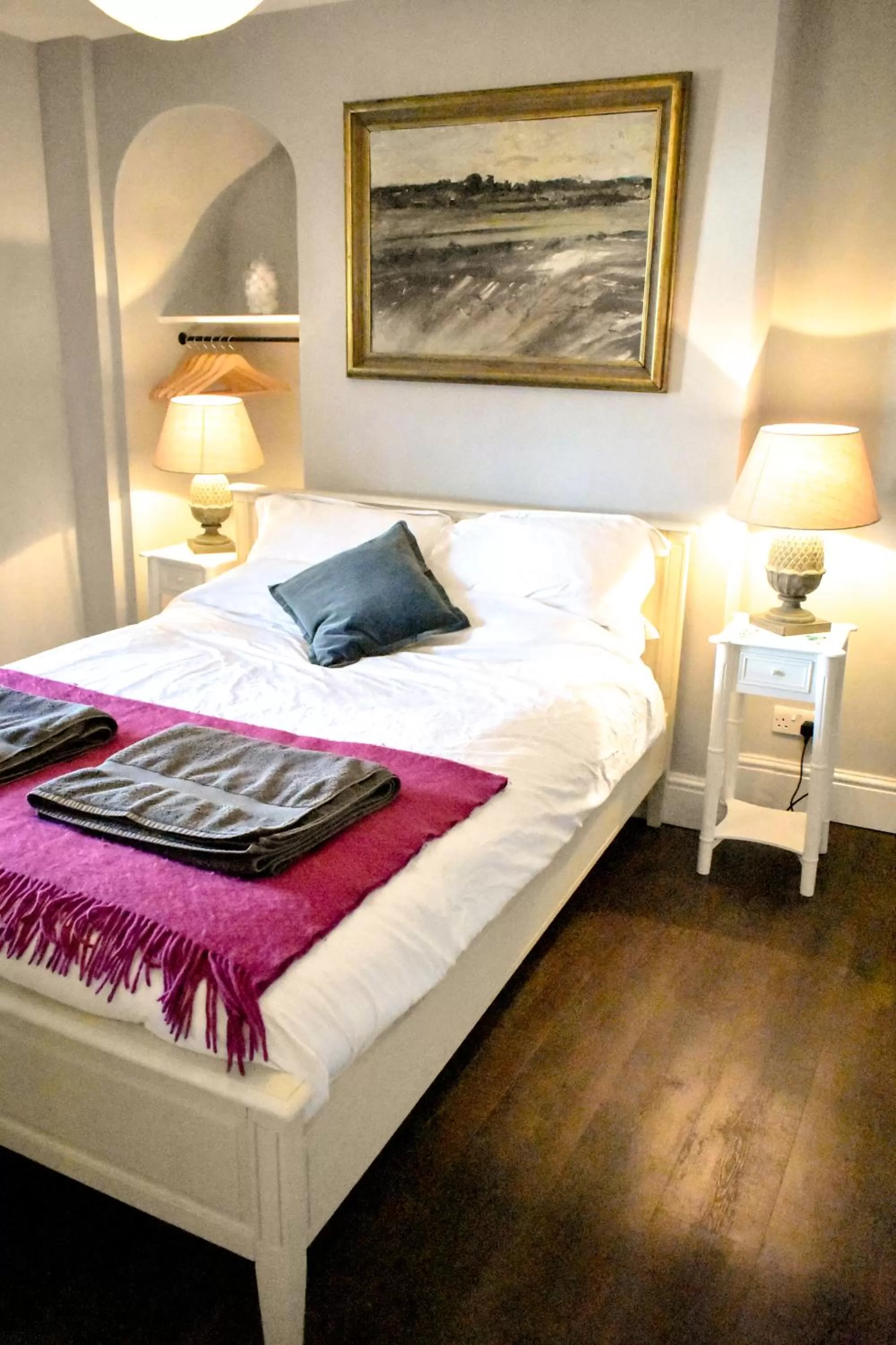 Bed in The Dark Horse Pub