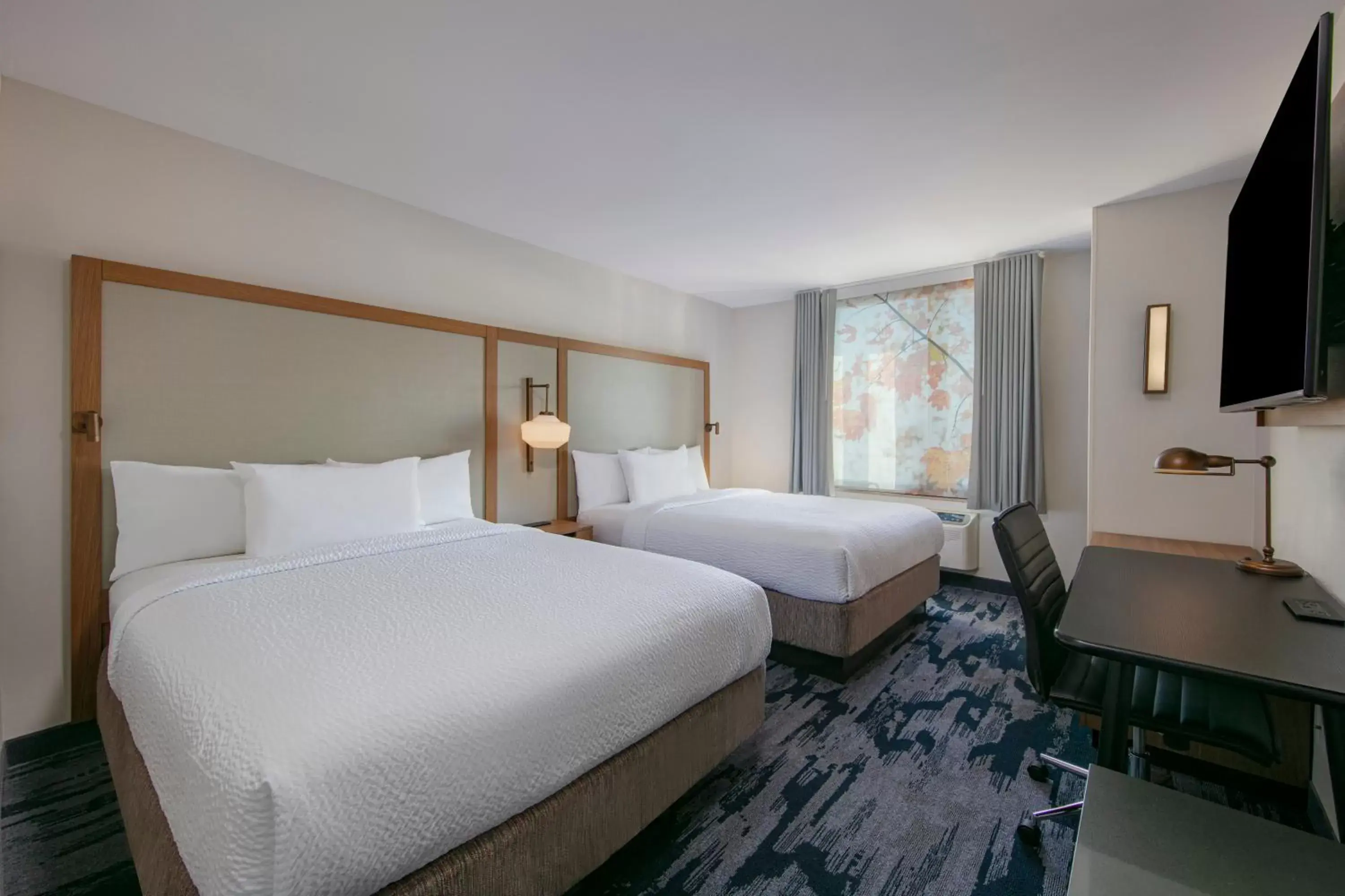 Bedroom, Bed in Fairfield Inn by Marriott JFK Airport