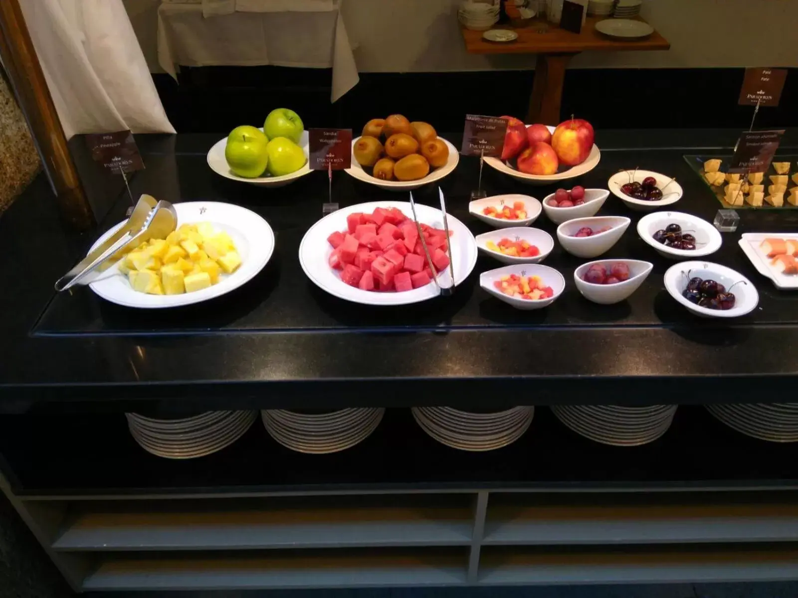 Buffet breakfast in Parador de La Granja