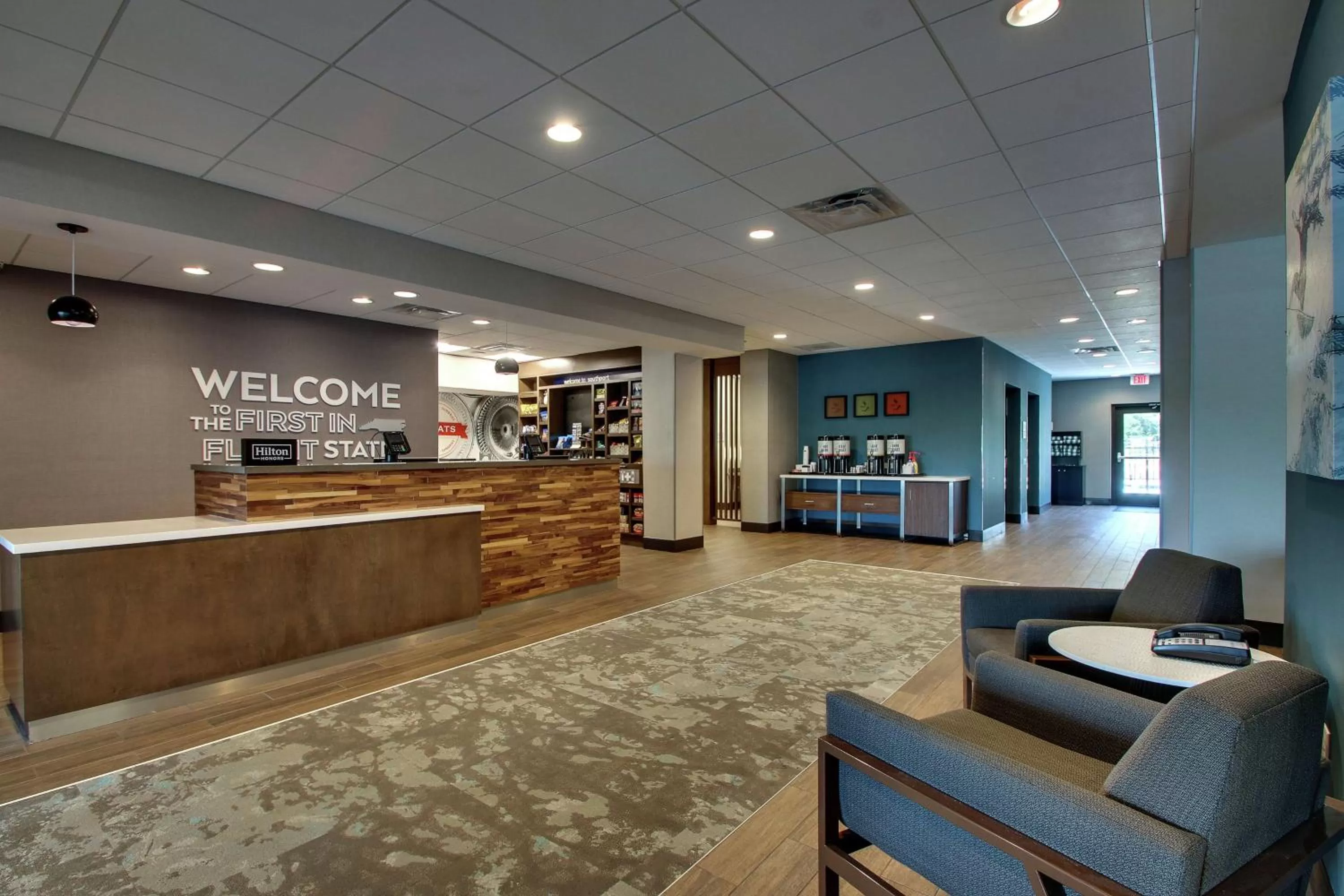 Lobby or reception in Hampton Inn & Suites By Hilton Southport
