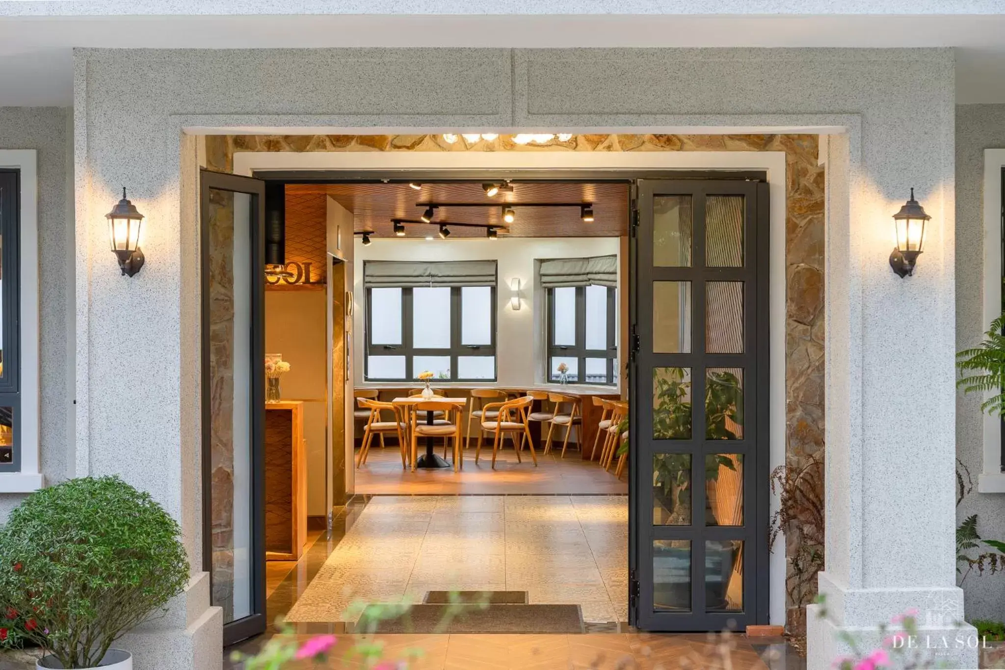 Lobby or reception in De La Sol Villa Dalat Lobby or reception in De La Sol Villa Dalat
